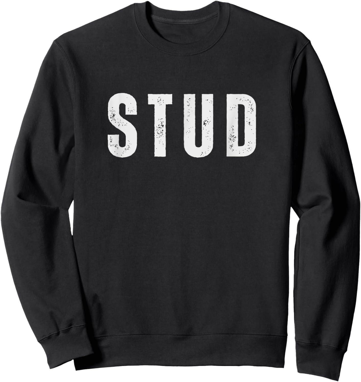 Couples Halloween Stud & Stud Finder Cute 70s 80s 90s Sweatshirt - Sweatshirt | Black