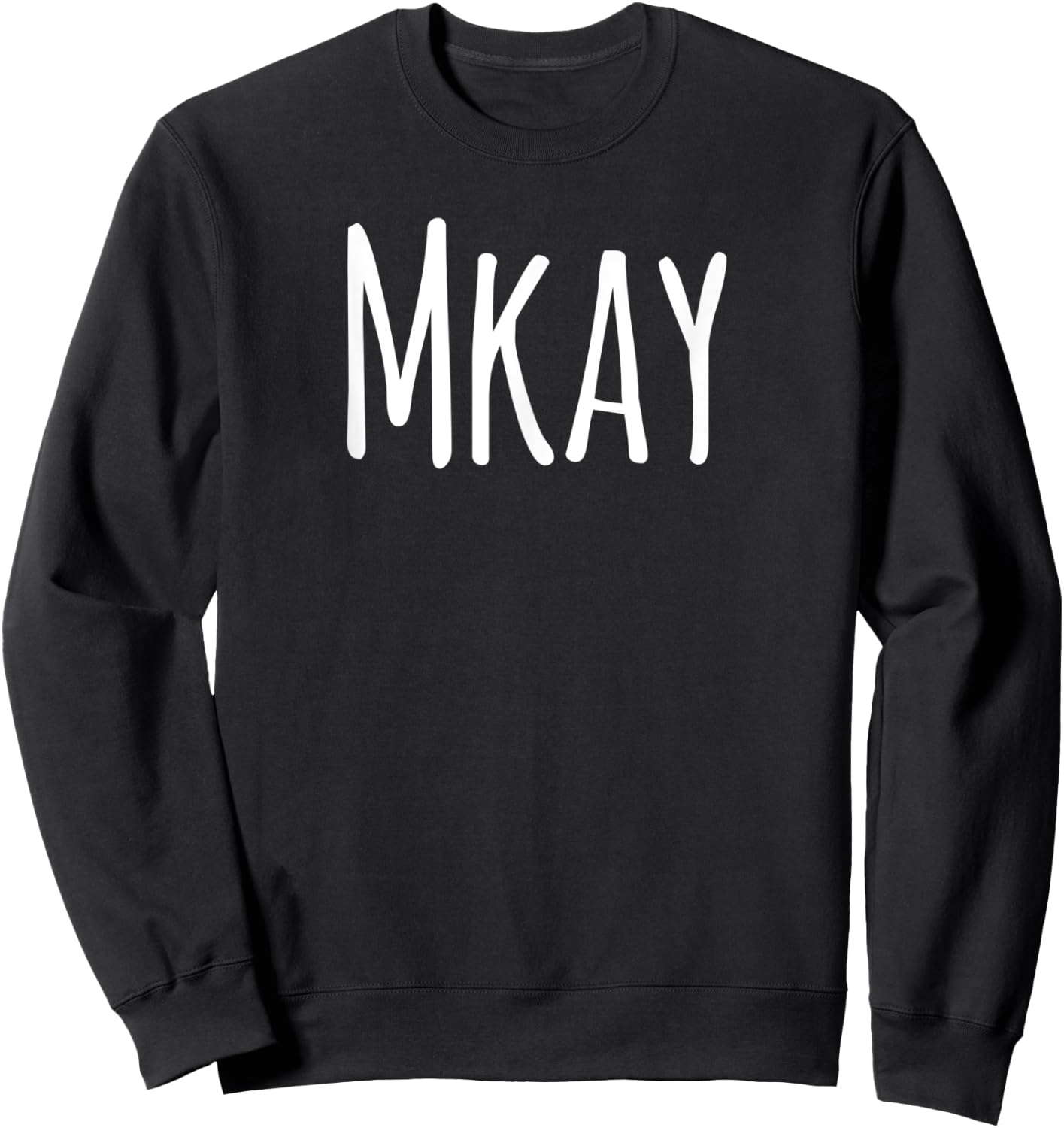 Funny Bestseller - Mkay Sweatshirt - Sweatshirt | Black