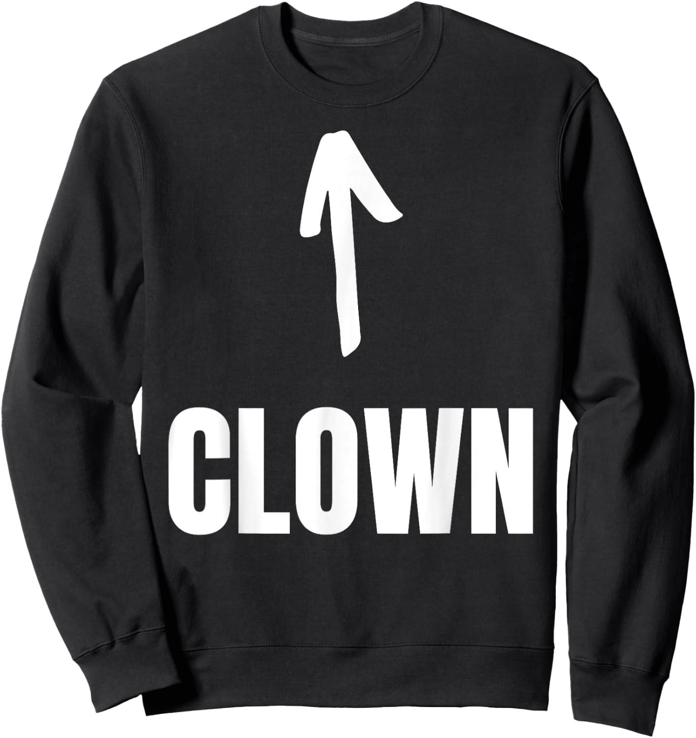 Funny Clown Costume And Carnival Outfits Sweatshirt - Sweatshirt | Black