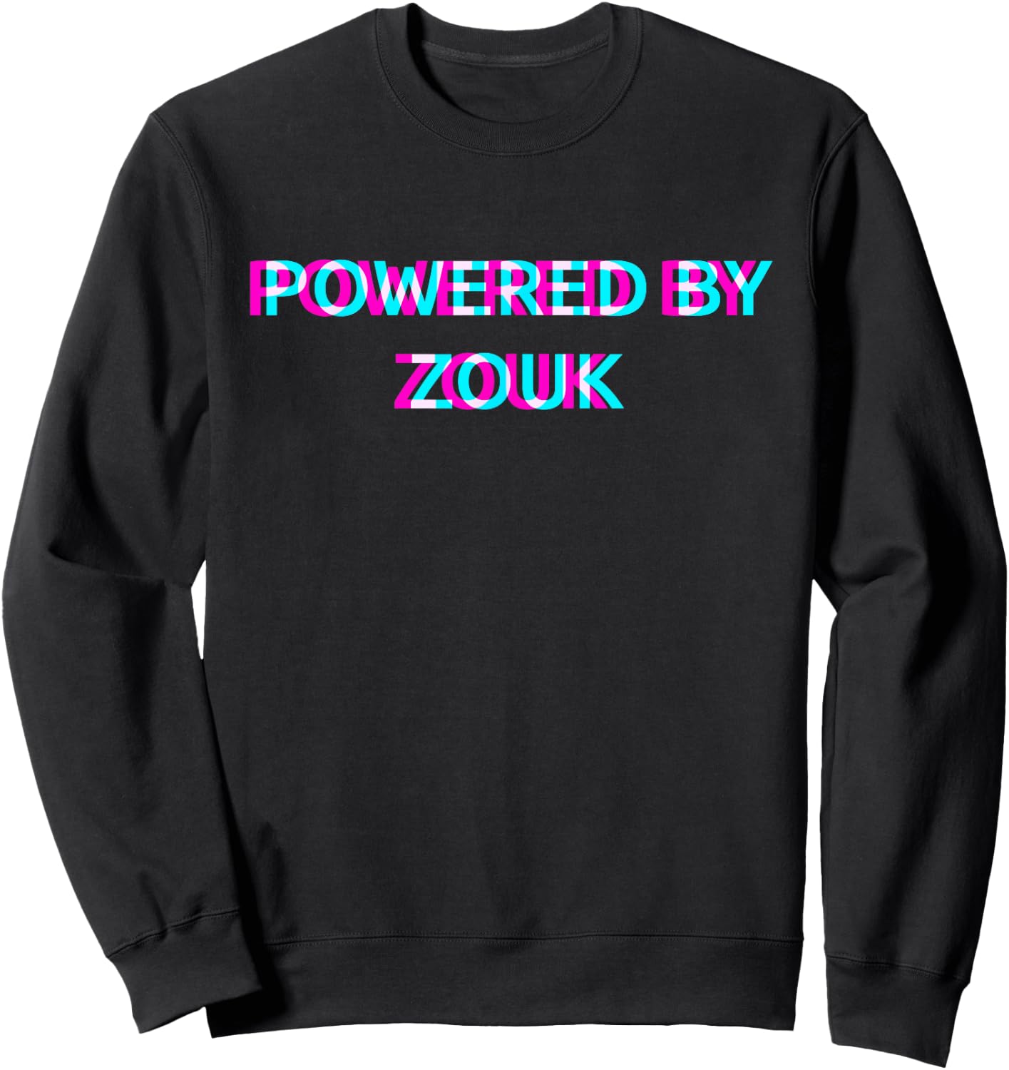 Powered By Zouk Music Festival Outfit Sweatshirt - Sweatshirt | Black