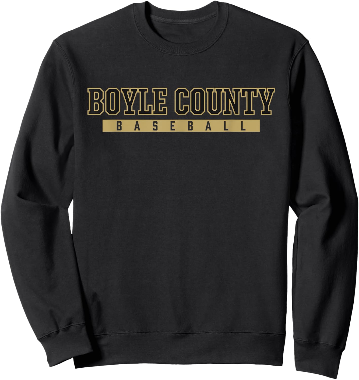Boyle County High School Baseball Sweatshirt - Sweatshirt | Black