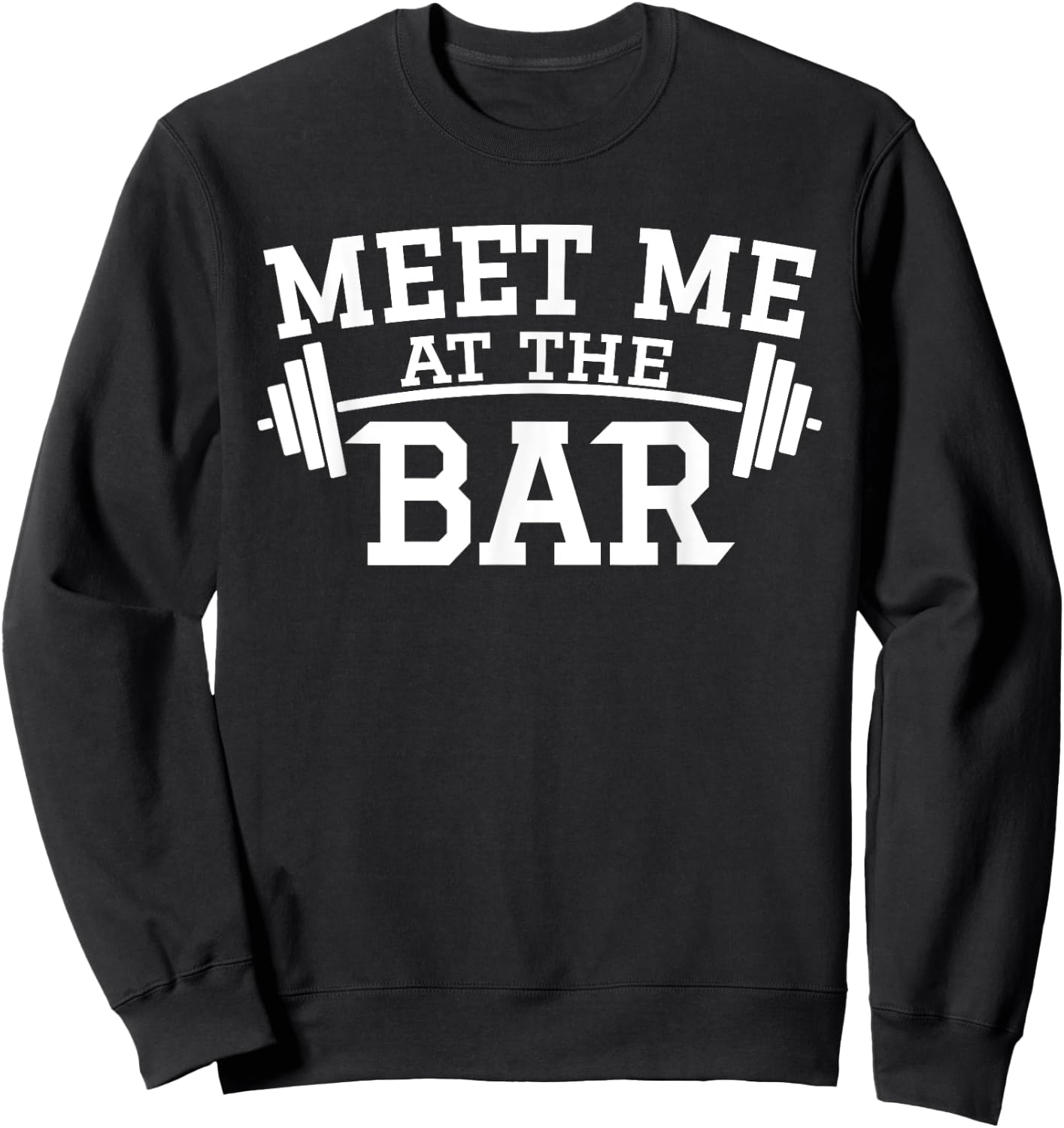 Meet Me At The Bar Shirt Sweatshirt - Sweatshirt | Black