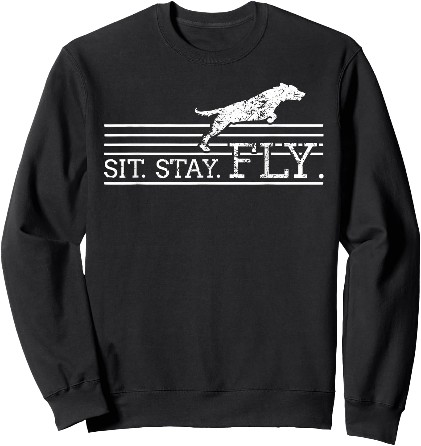 Labrador Retriever Sit Dock Diving Dog Breeder Pet Gift Men Women Sweatshirt - Sweatshirt | Black