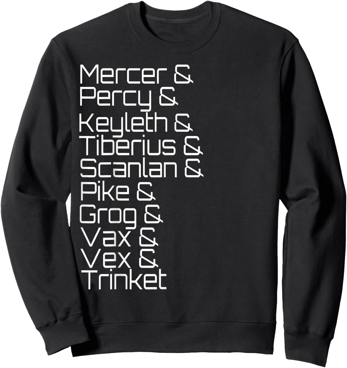 First Campaign RPG Table-top Gaming Shirt Sweatshirt - Sweatshirt | Black