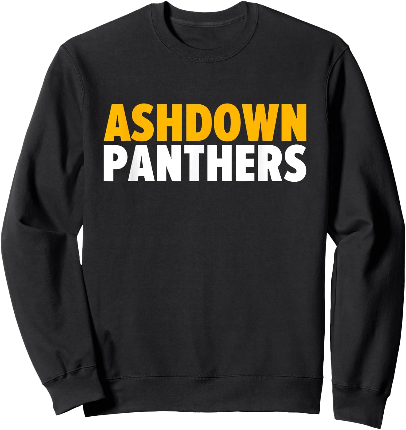 Ashdown Panthers Bold Sweatshirt - Sweatshirt | Black
