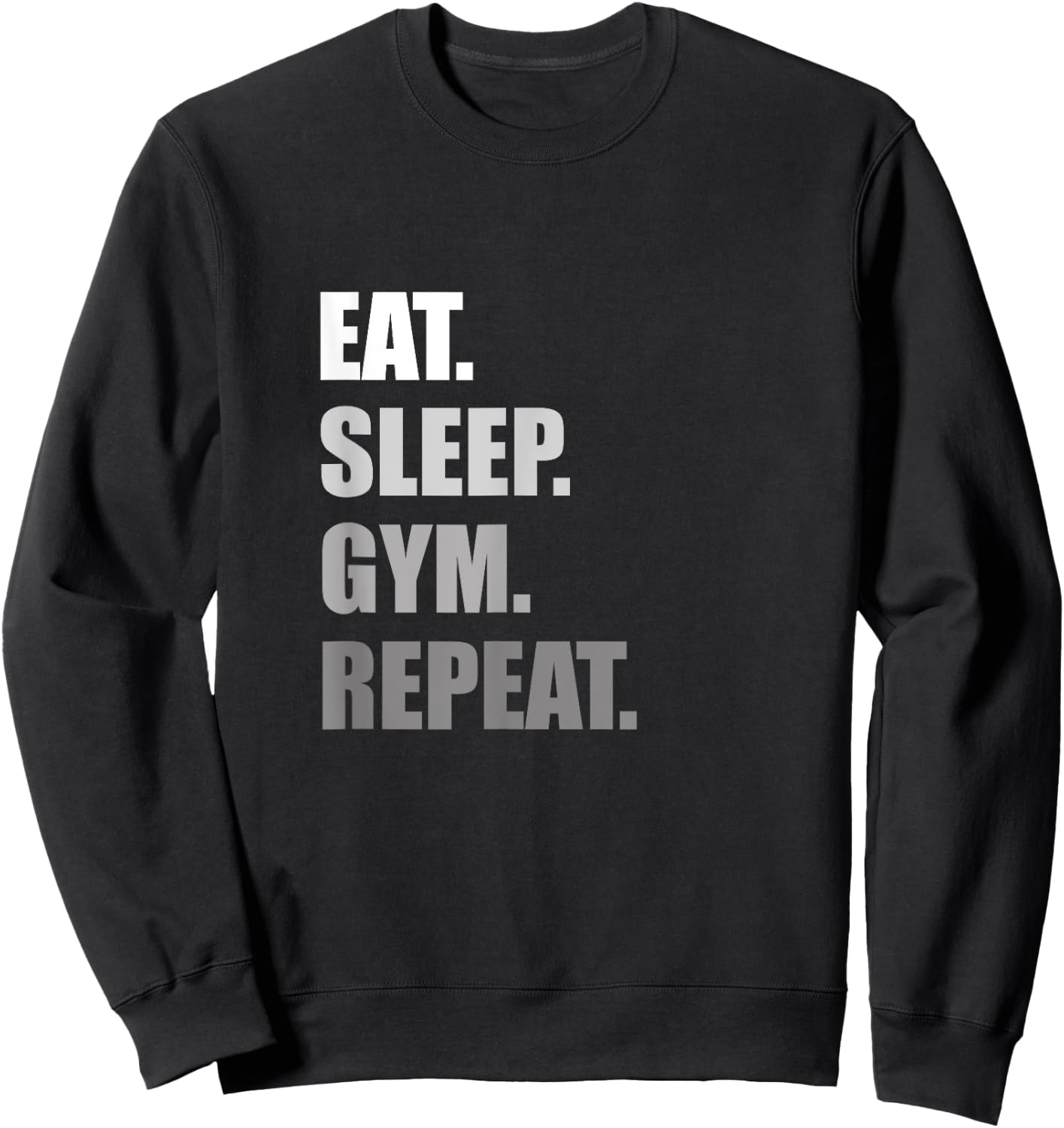 Funny Gym Workout Sweatshirt - Sweatshirt | Black