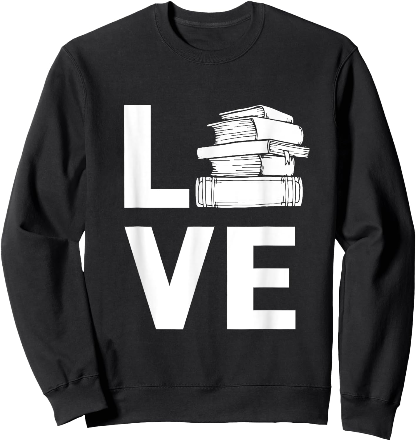 Love Reading Sweatshirt - Sweatshirt | Black