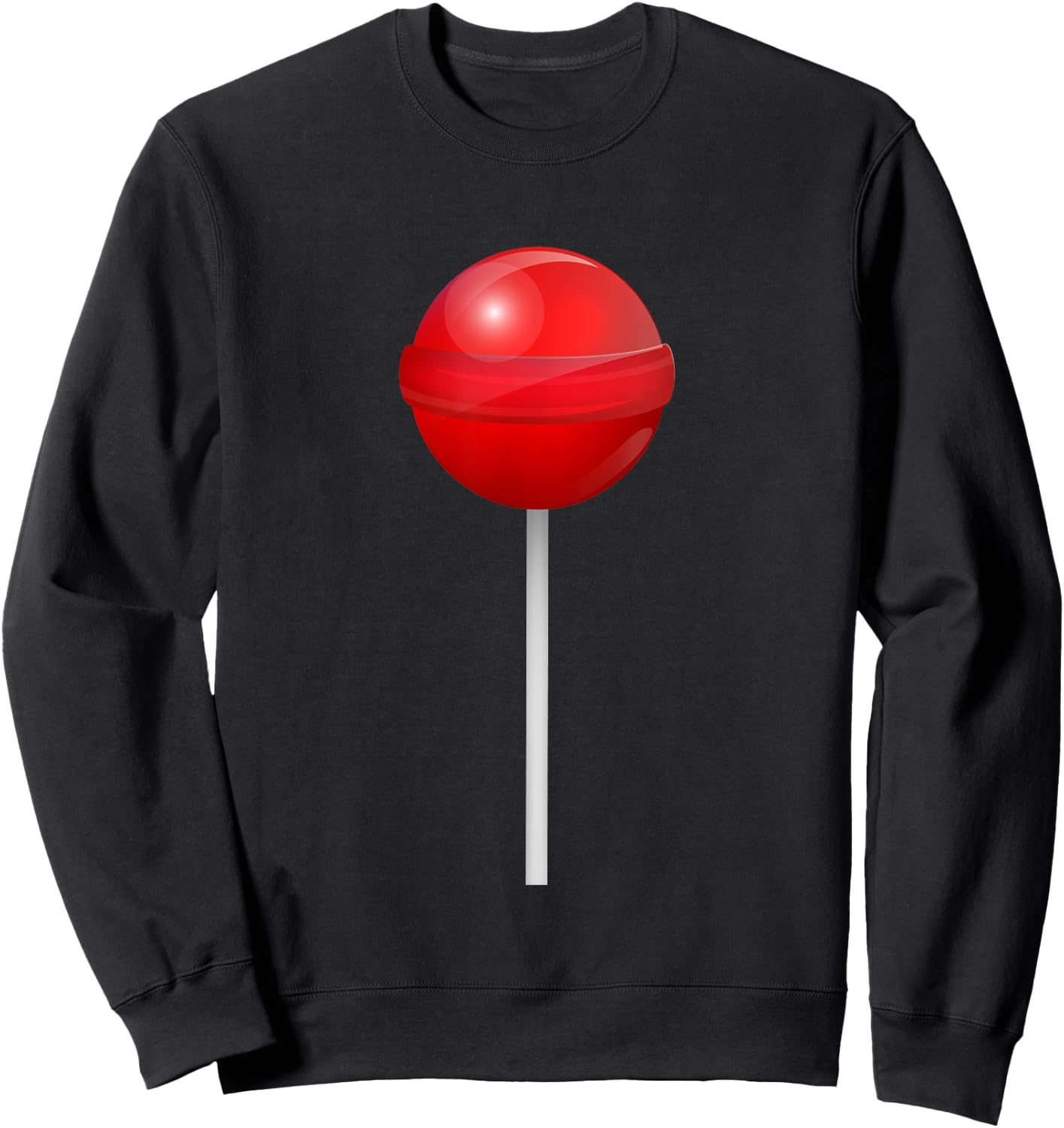 Candy Sucker Lollipop Sweatshirt - Sweatshirt | Black