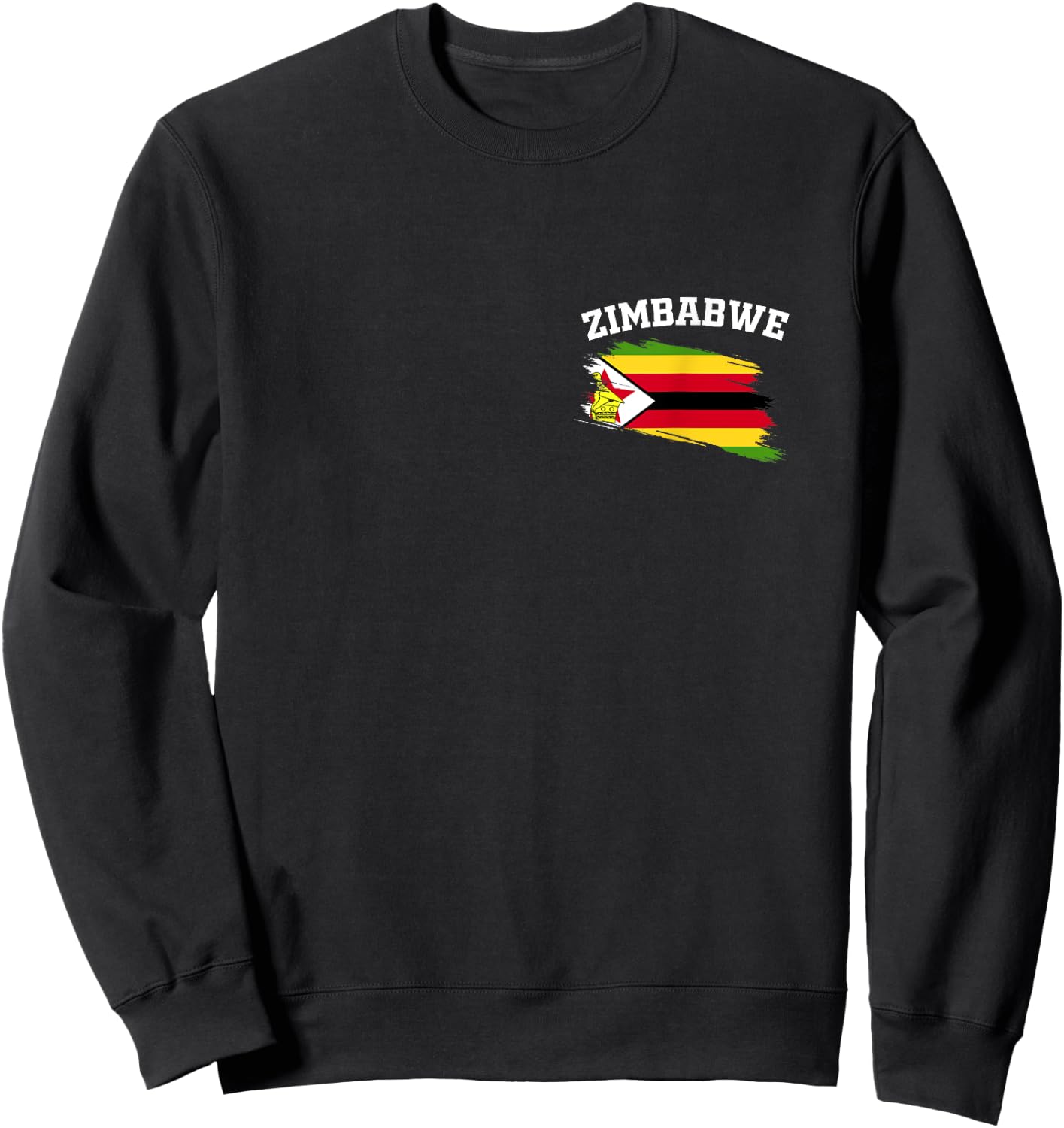 Zimbabwe Souvenirs Harare Vacation Africa Cricket Athletics Sweatshirt - Sweatshirt | Black