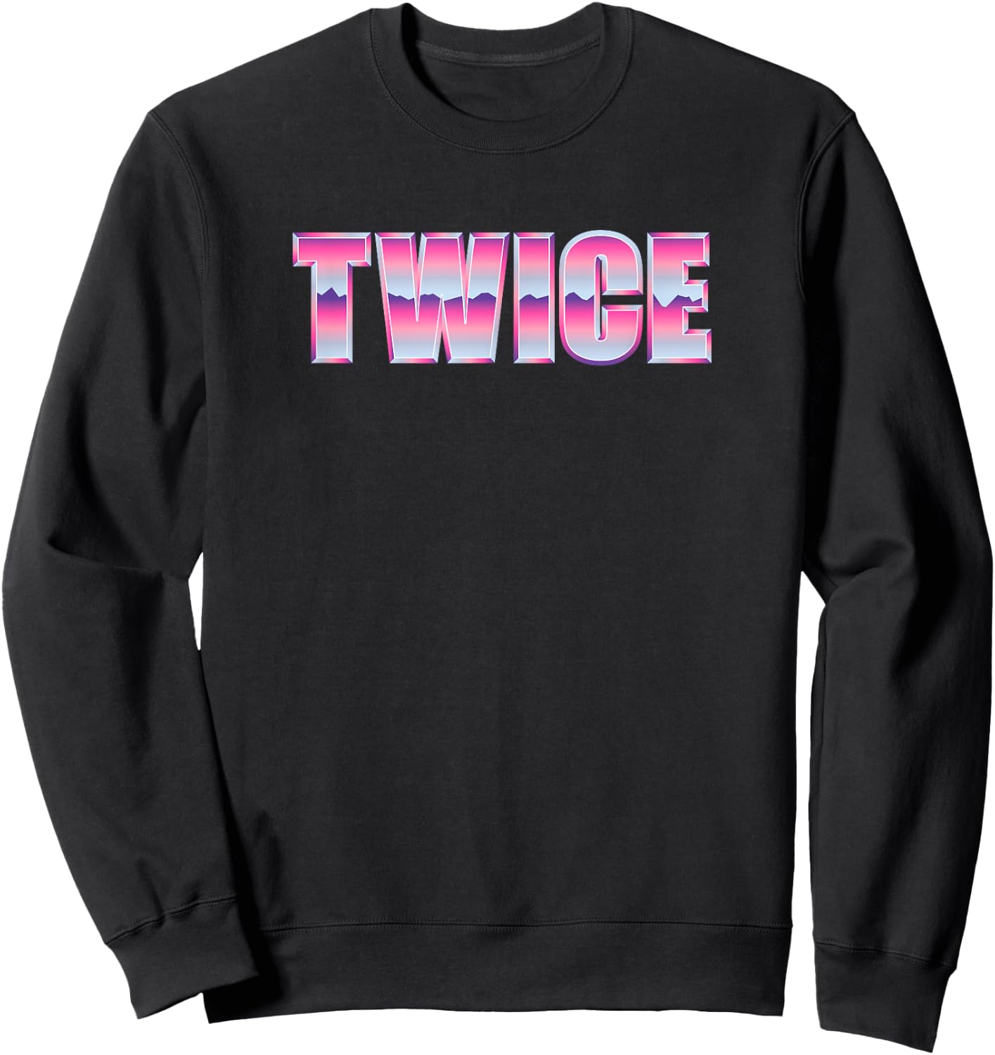 Retro Twice Sweatshirt - Sweatshirt | Black