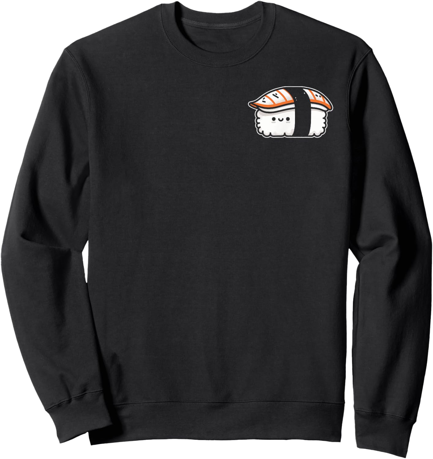 Unagi Nigiri Anime - Cute Kawaii Food Japanese Sushi Sweatshirt - Sweatshirt | Black