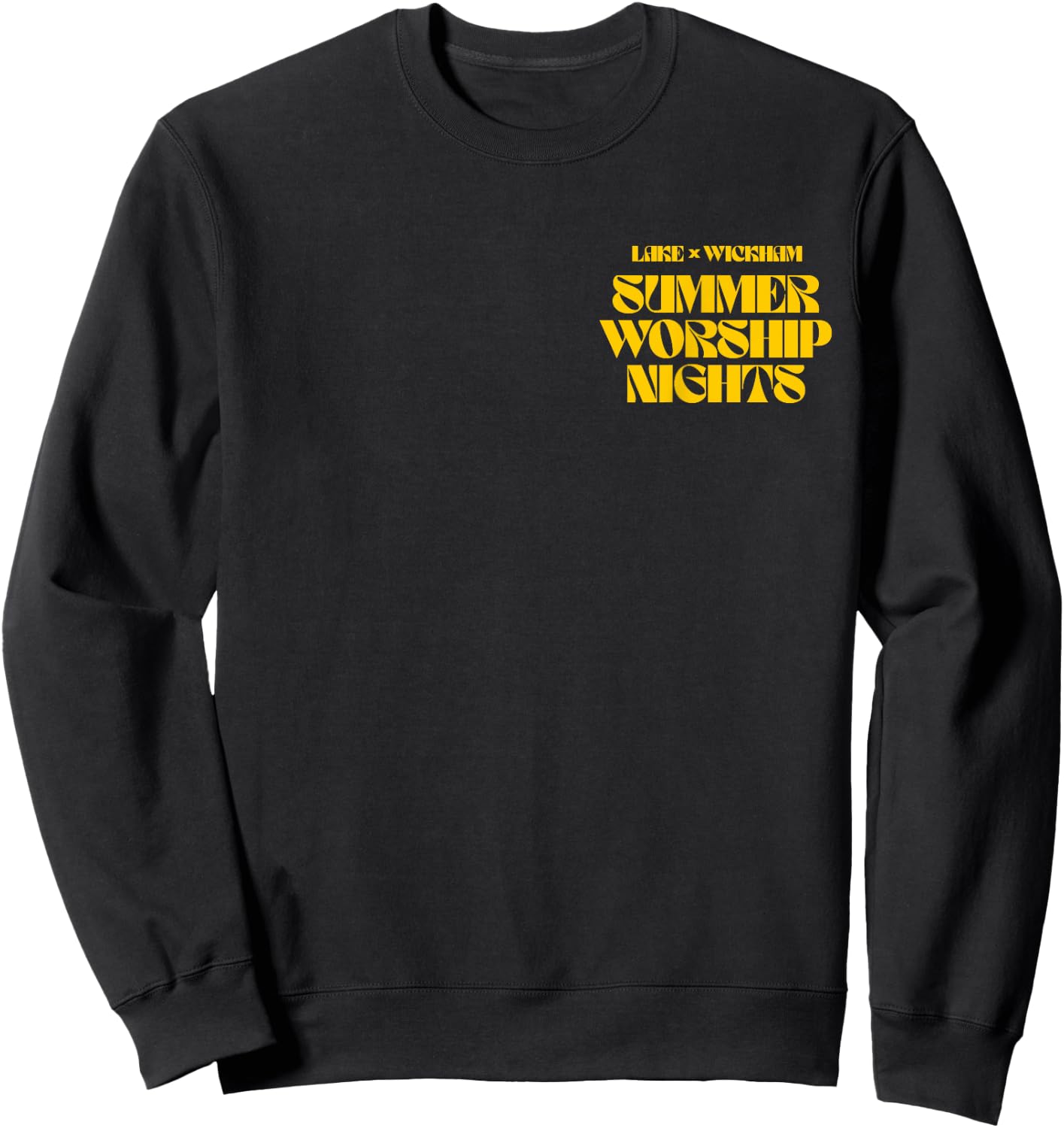 Summer Worship Nights Black '24 Sweatshirt - Sweatshirt | Black