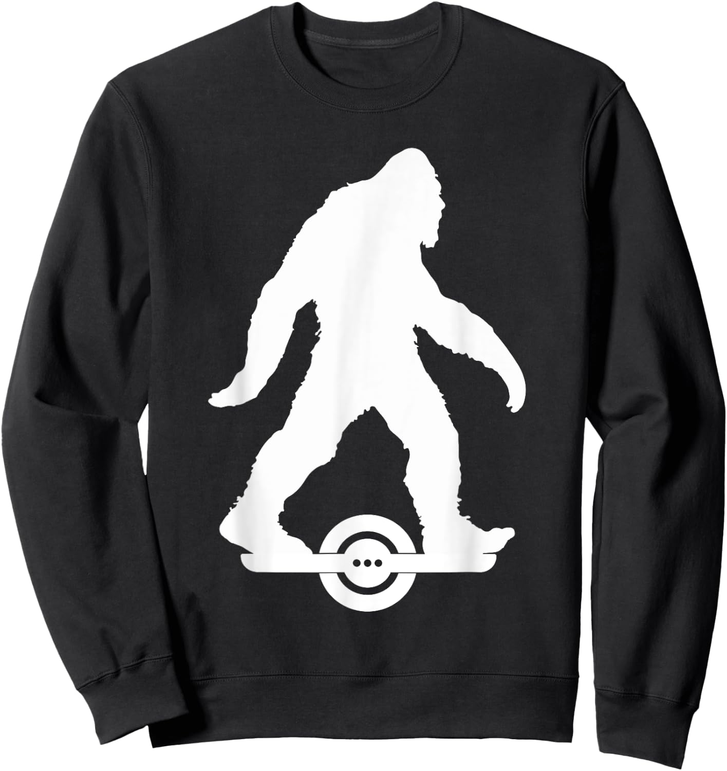 Bigfoot One Wheel Float Electric Skateboard Owner Hoverboard Sweatshirt - Sweatshirt | Black