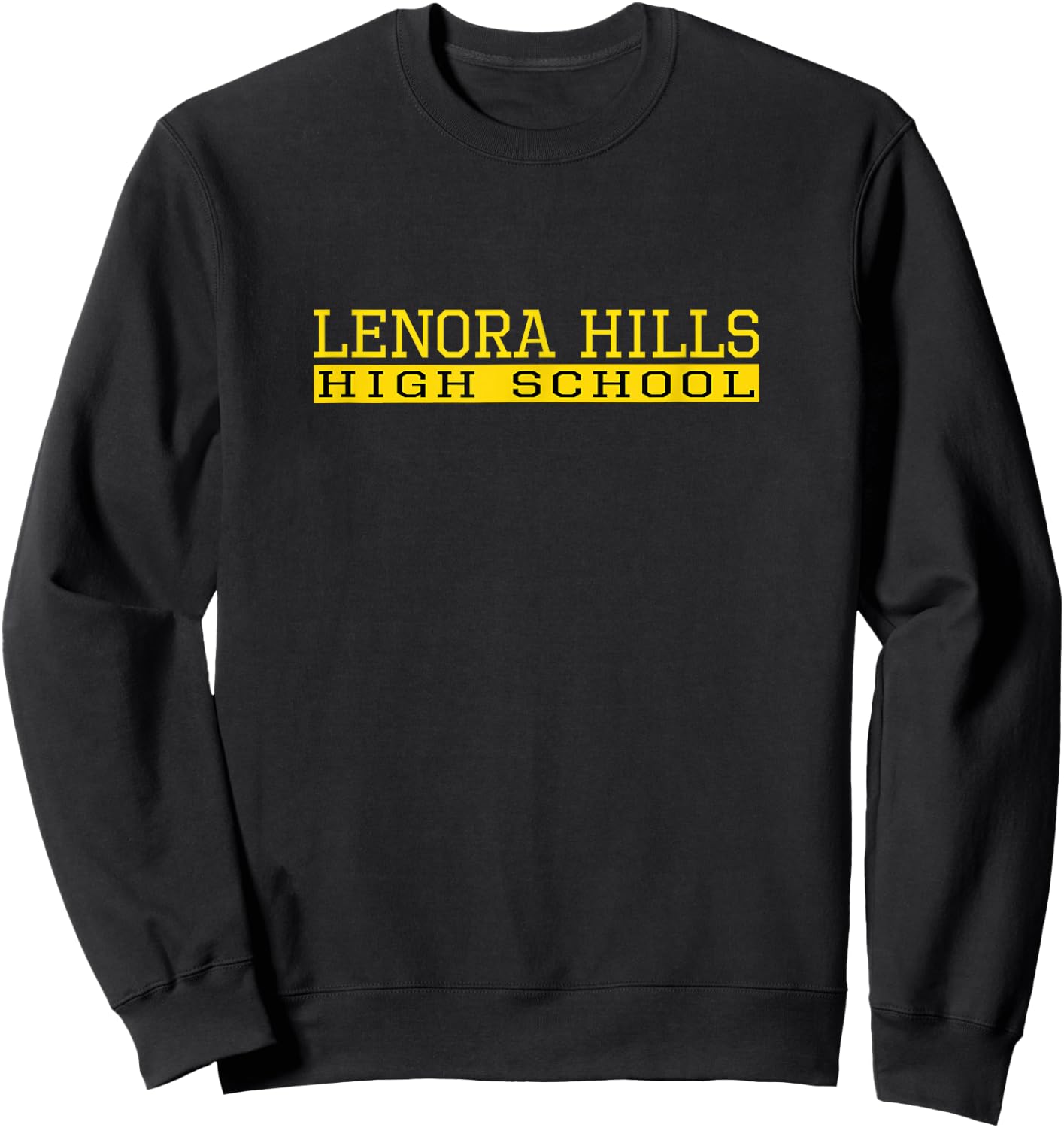 Lenora Hills High School Stranger Eleven Sweatshirt - Sweatshirt | Black