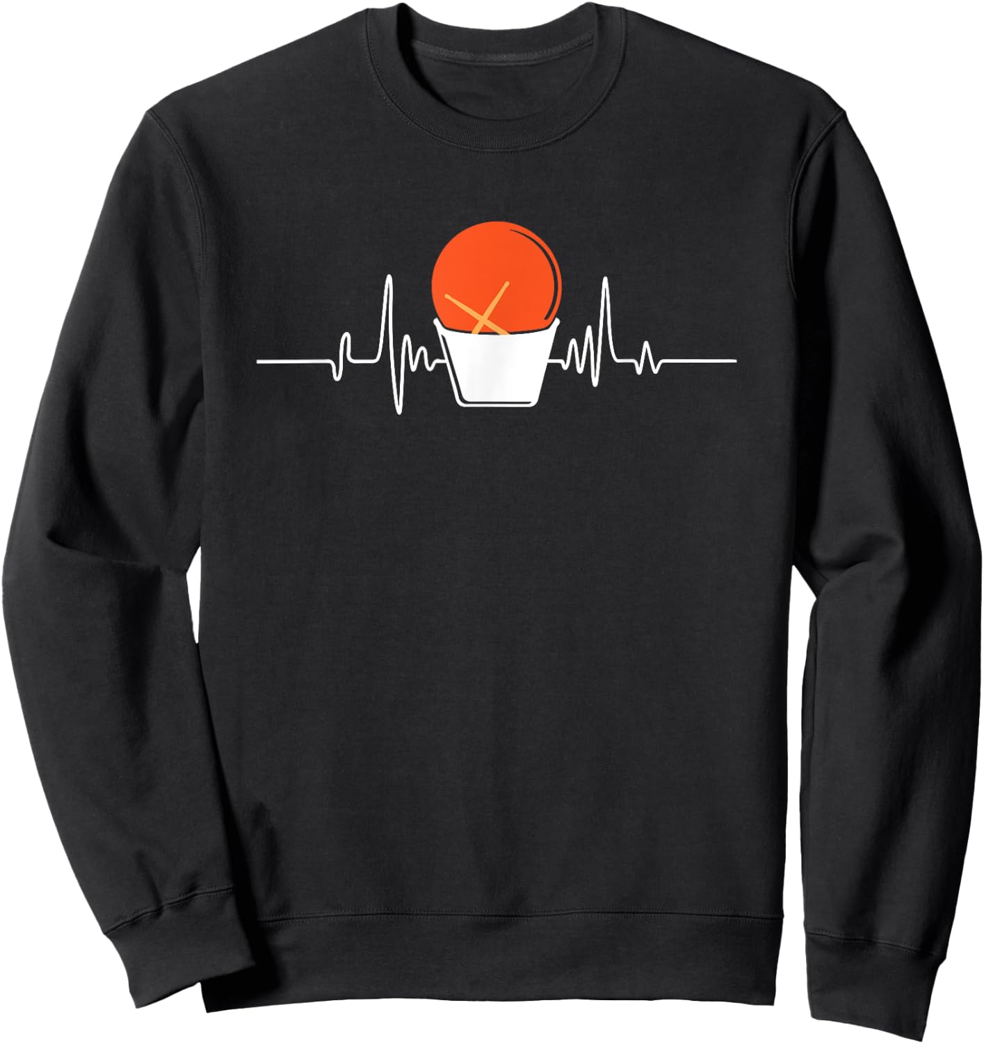 Cardio Drumming Gym Exercise Funny Fitness Class Workout Sweatshirt - Sweatshirt | Black