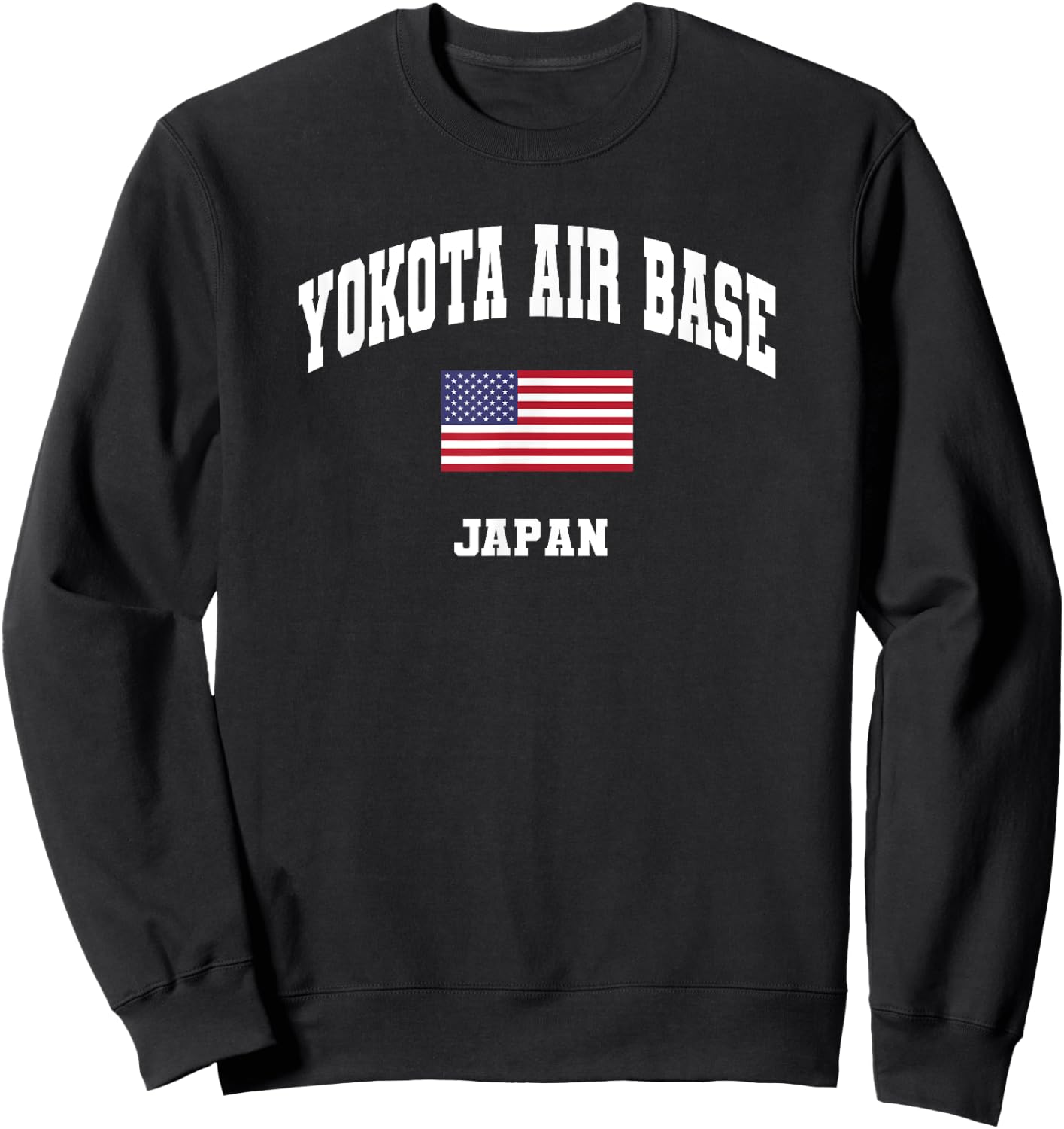Yokota Air Base Sweatshirt - Sweatshirt | Black