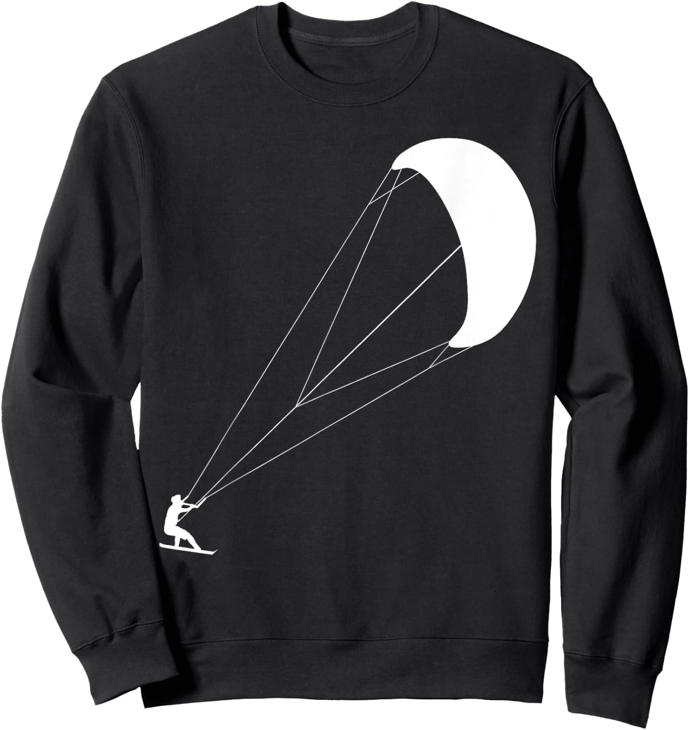 Kiters Kiting - Kitesurfer Surfing Kiteboard Kitesurfing Sweatshirt - Sweatshirt | Black