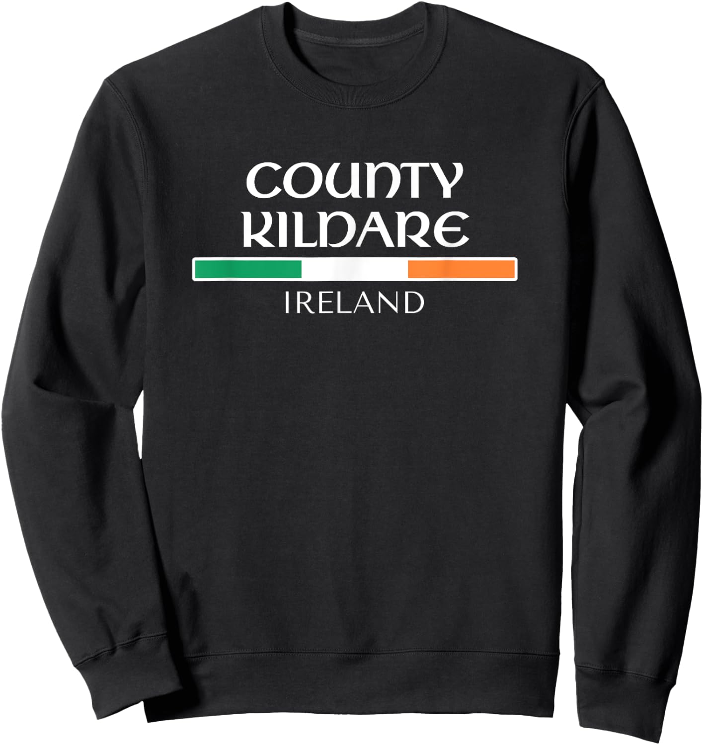 County Kildare Ireland Sweatshirt - Sweatshirt | Black