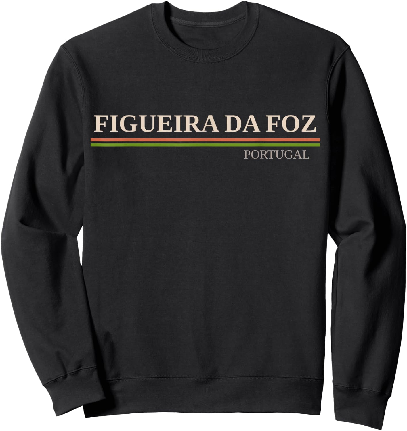 Figueira da Foz Portugal Sweatshirt - Sweatshirt | Black