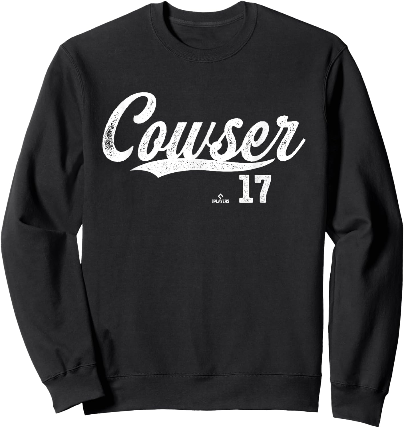 Distressed Swoosh Colton Cowser Baltimore Baseball MLBPA Sweatshirt - Sweatshirt | Black