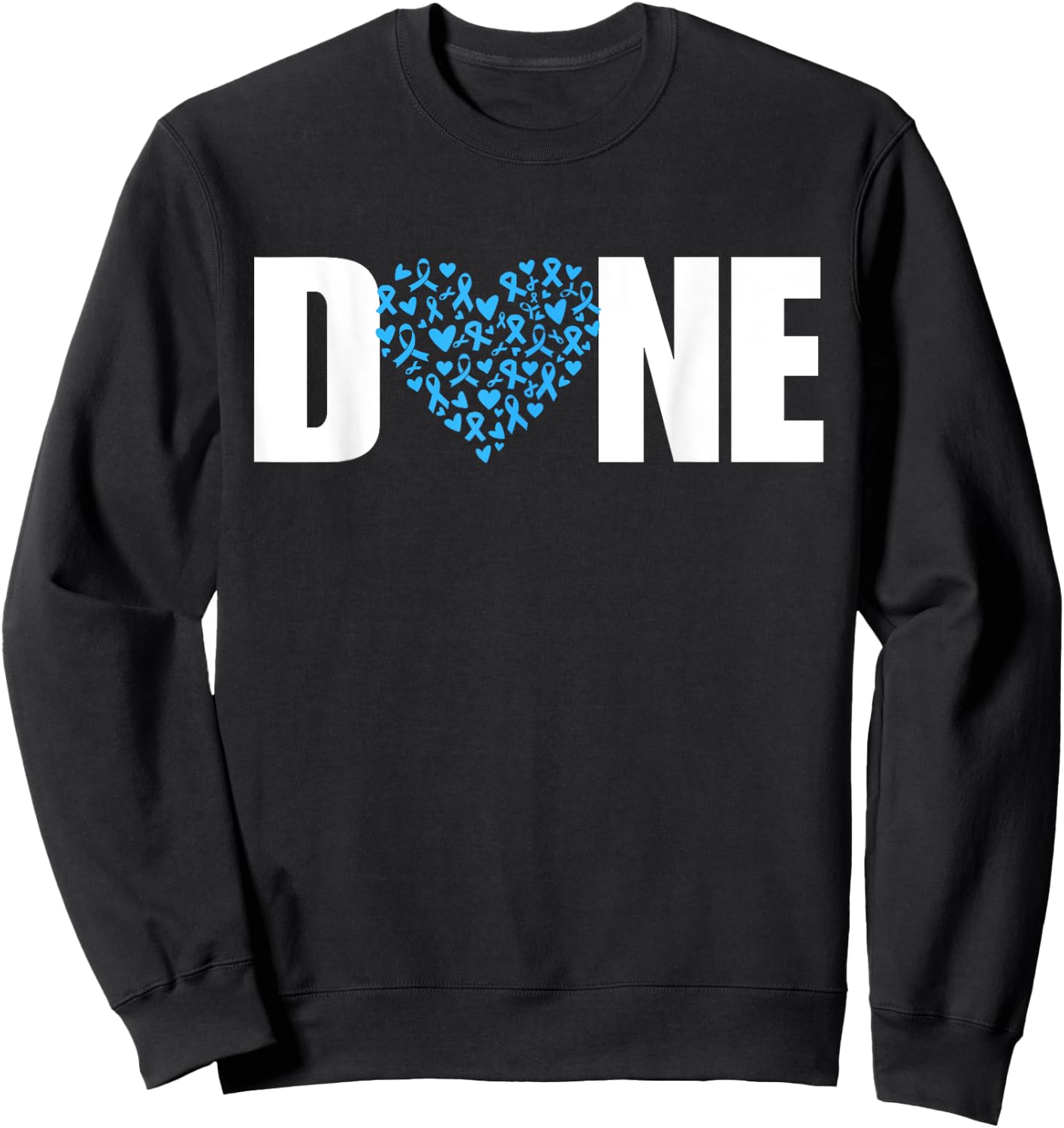 Last Day Of Chemo Radiation Prostate Cancer Survivor Sweatshirt - Sweatshirt | Black