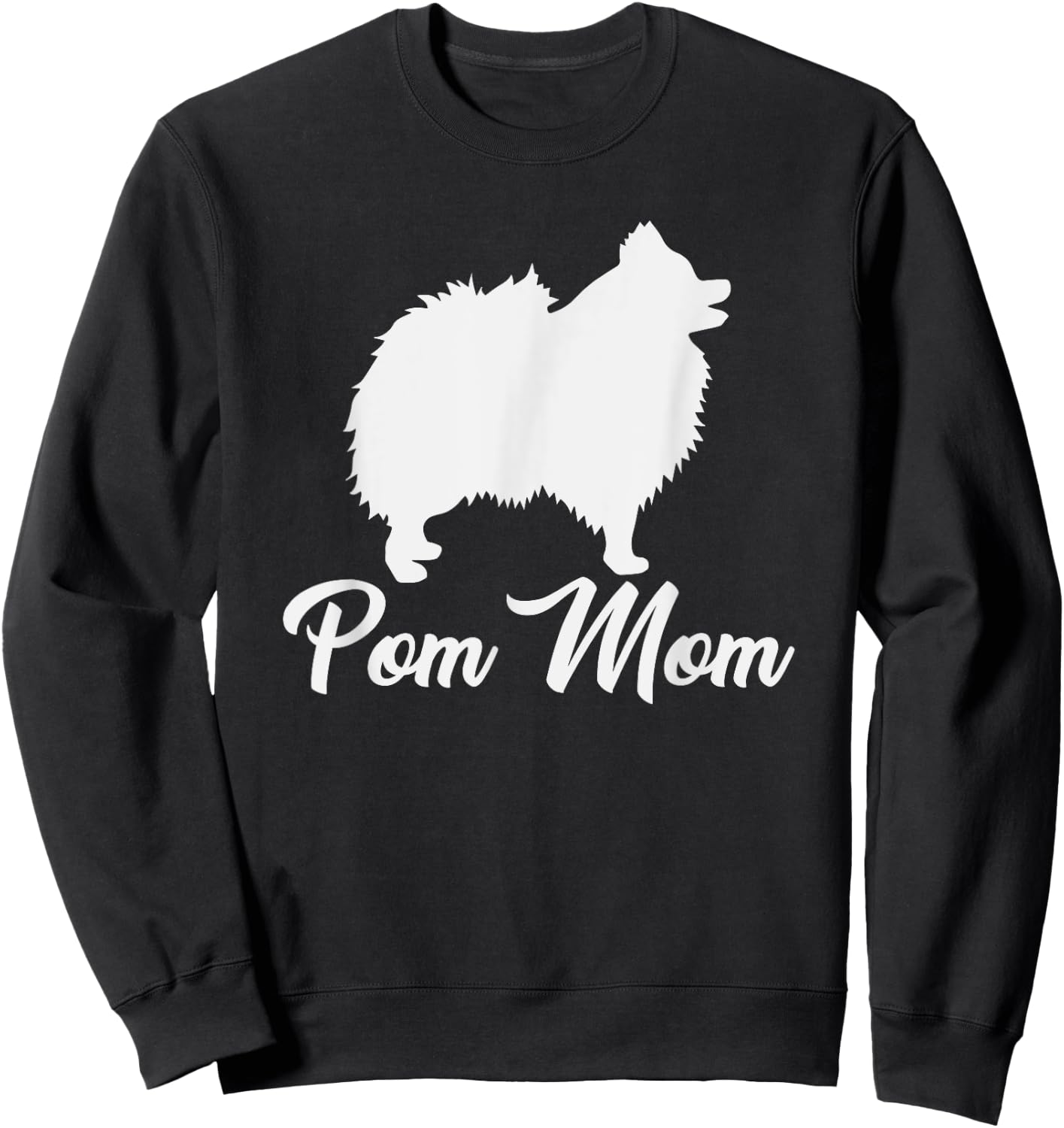 Pom Mom Pomeranian Sweatshirt - Sweatshirt | Black
