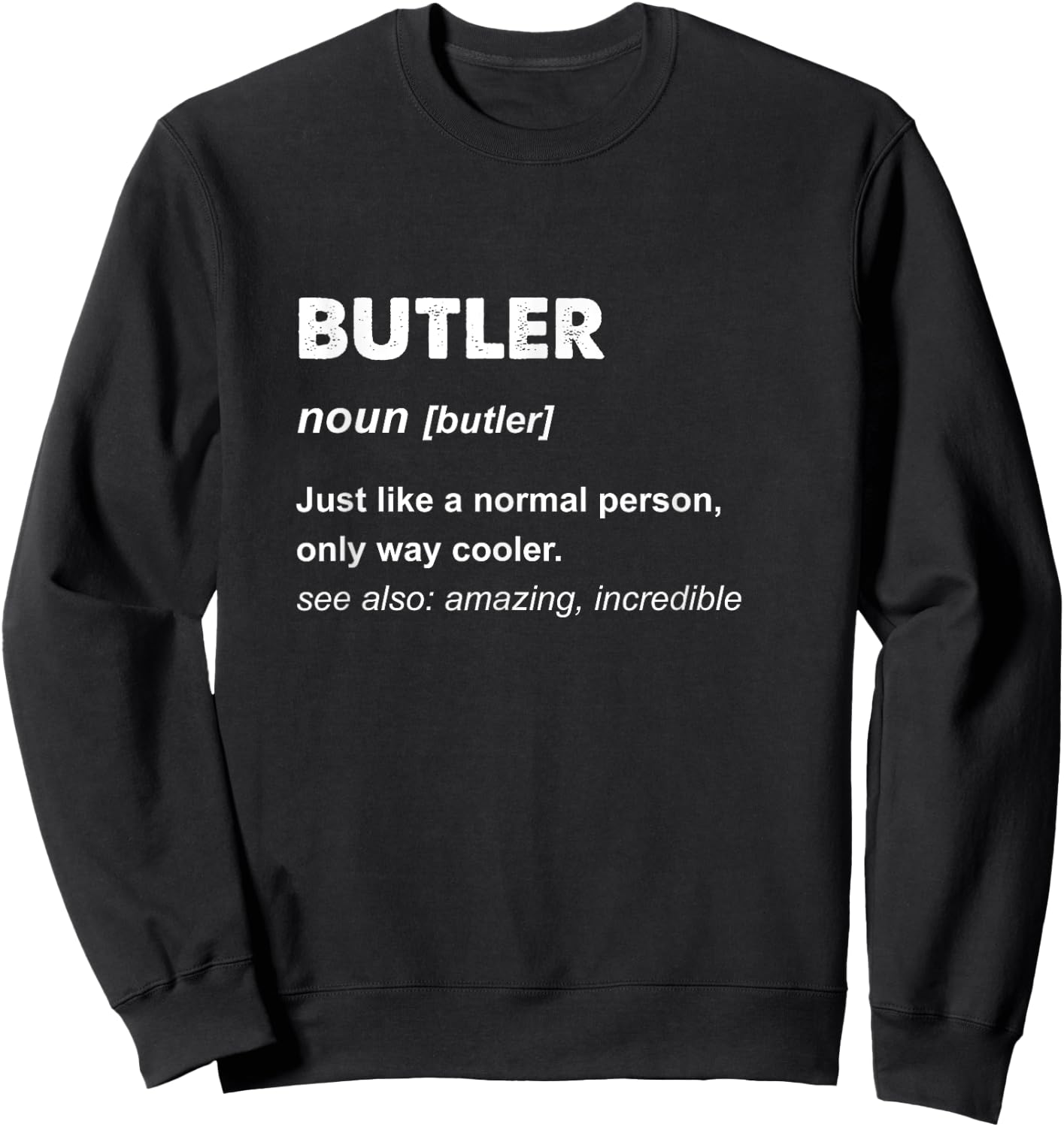Butler Sweatshirt - Sweatshirt | Black