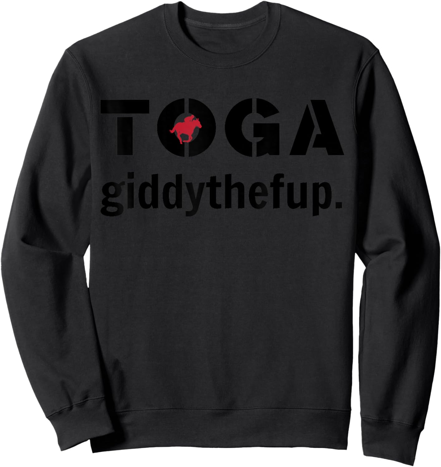 Saratoga Giddythefup. Saratoga Racetrack Saratoga Springs. Sweatshirt - Sweatshirt | Black