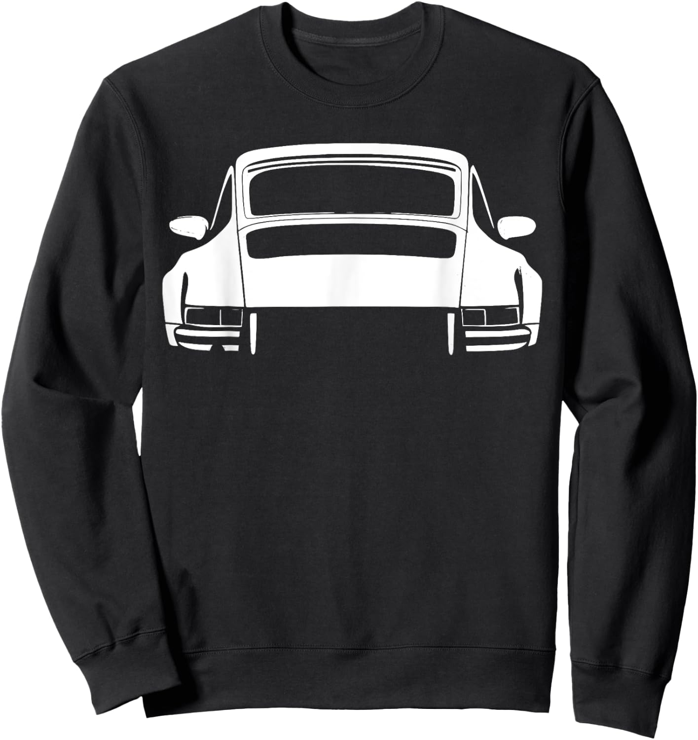 Legendary Racing Sports Car Iconic Racing Car Silhouette Sweatshirt - Sweatshirt | Black