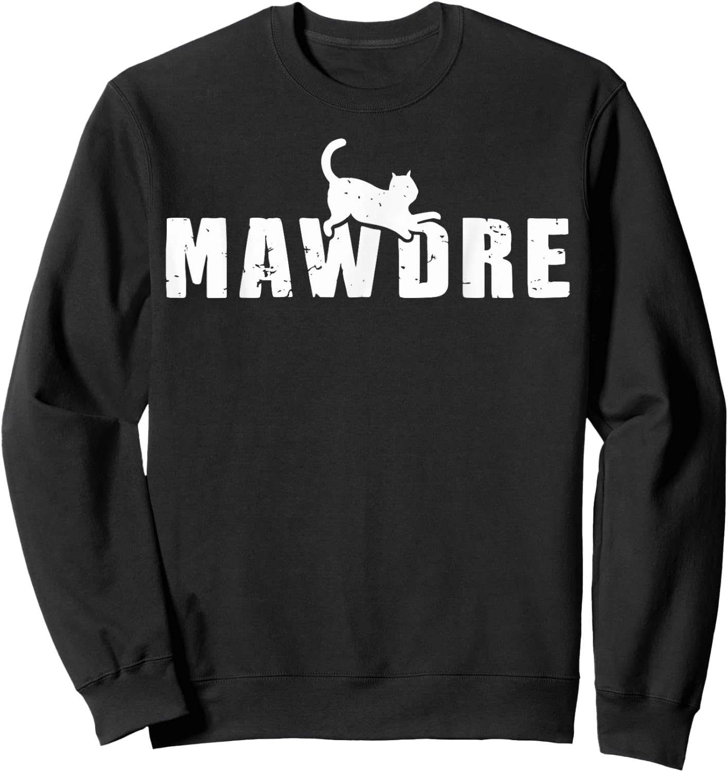 Mawdre Cat Mom Cat Owner Cat Lover Funny Mother's Day Women Sweatshirt - Sweatshirt | Black