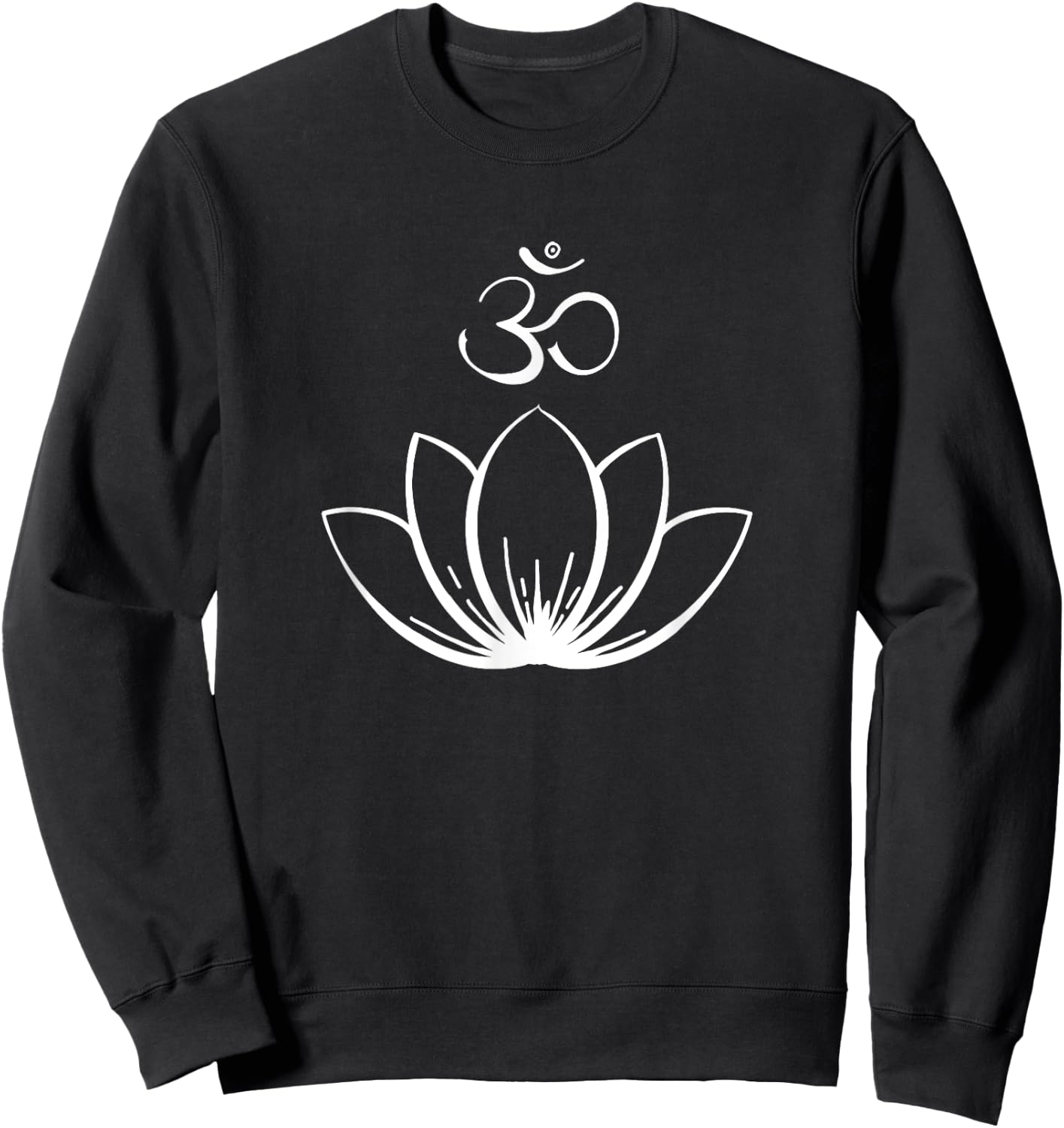 Lotus Ohm. Om Mandala Sweatshirt - Sweatshirt | Black