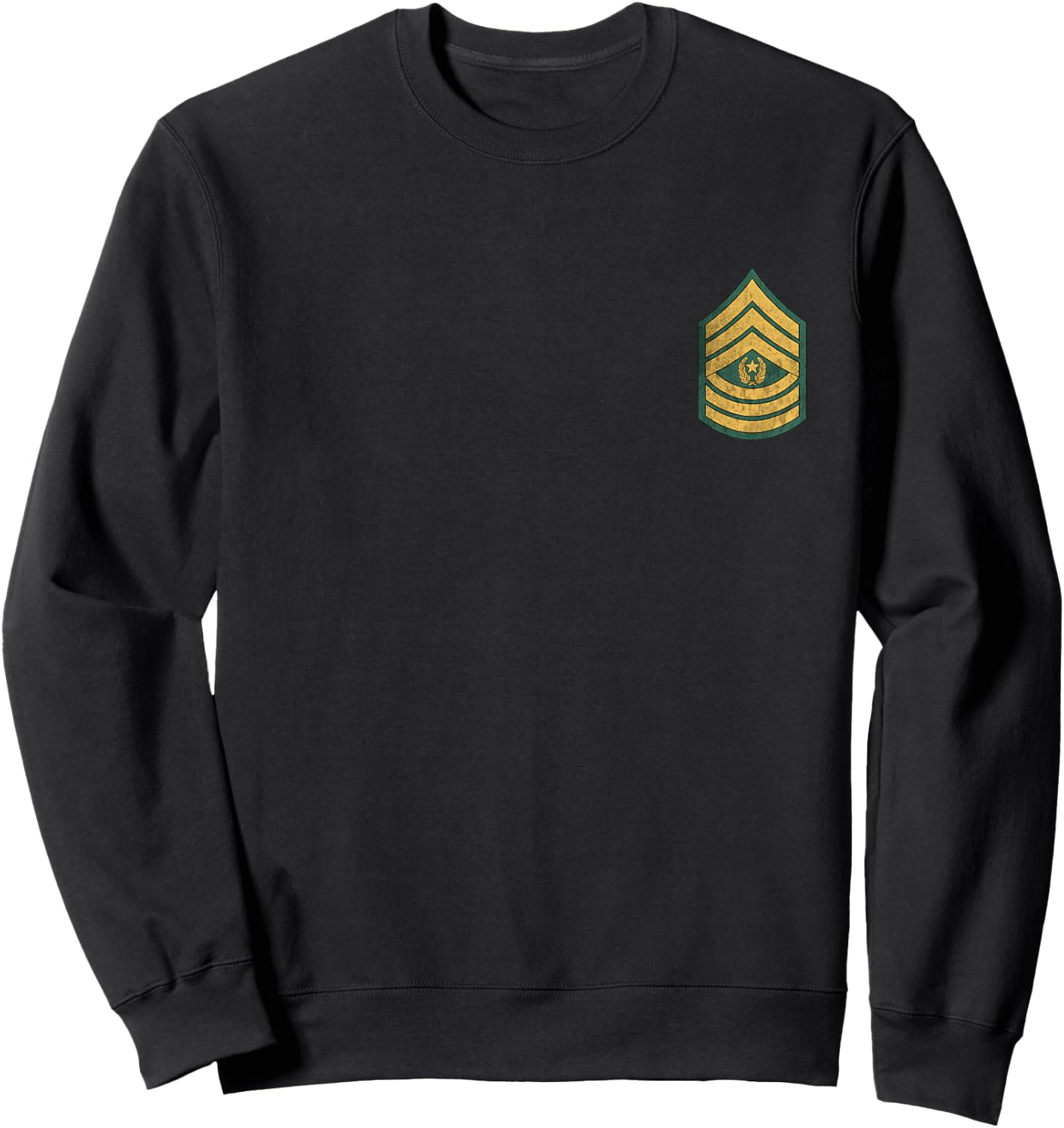 E-9 CSM Command Sergeant Major Rank Insignia Military Papa Sweatshirt - Sweatshirt | Black