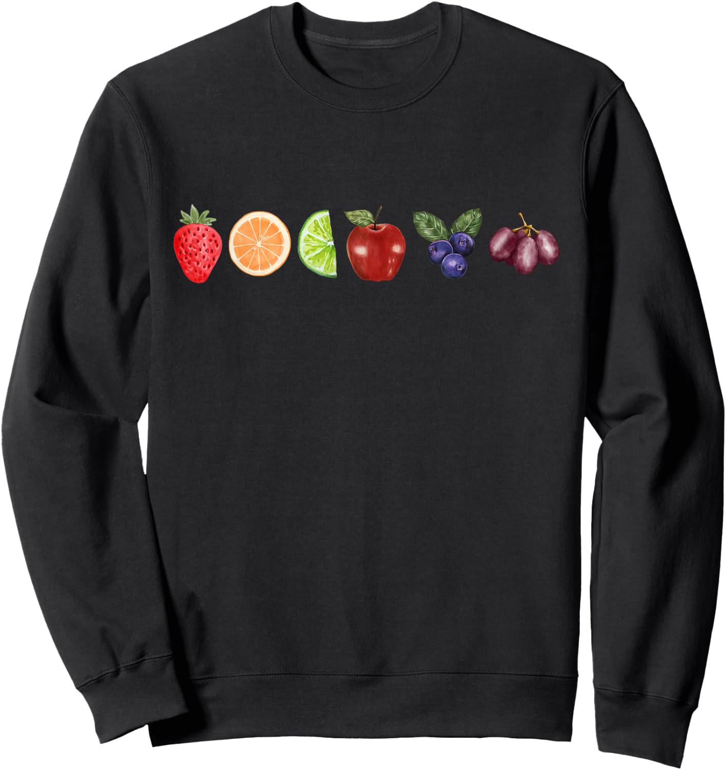 Fruity, Lesbian Subtle Pride, Subtle Bisexual Pride Sweatshirt - Sweatshirt | Black