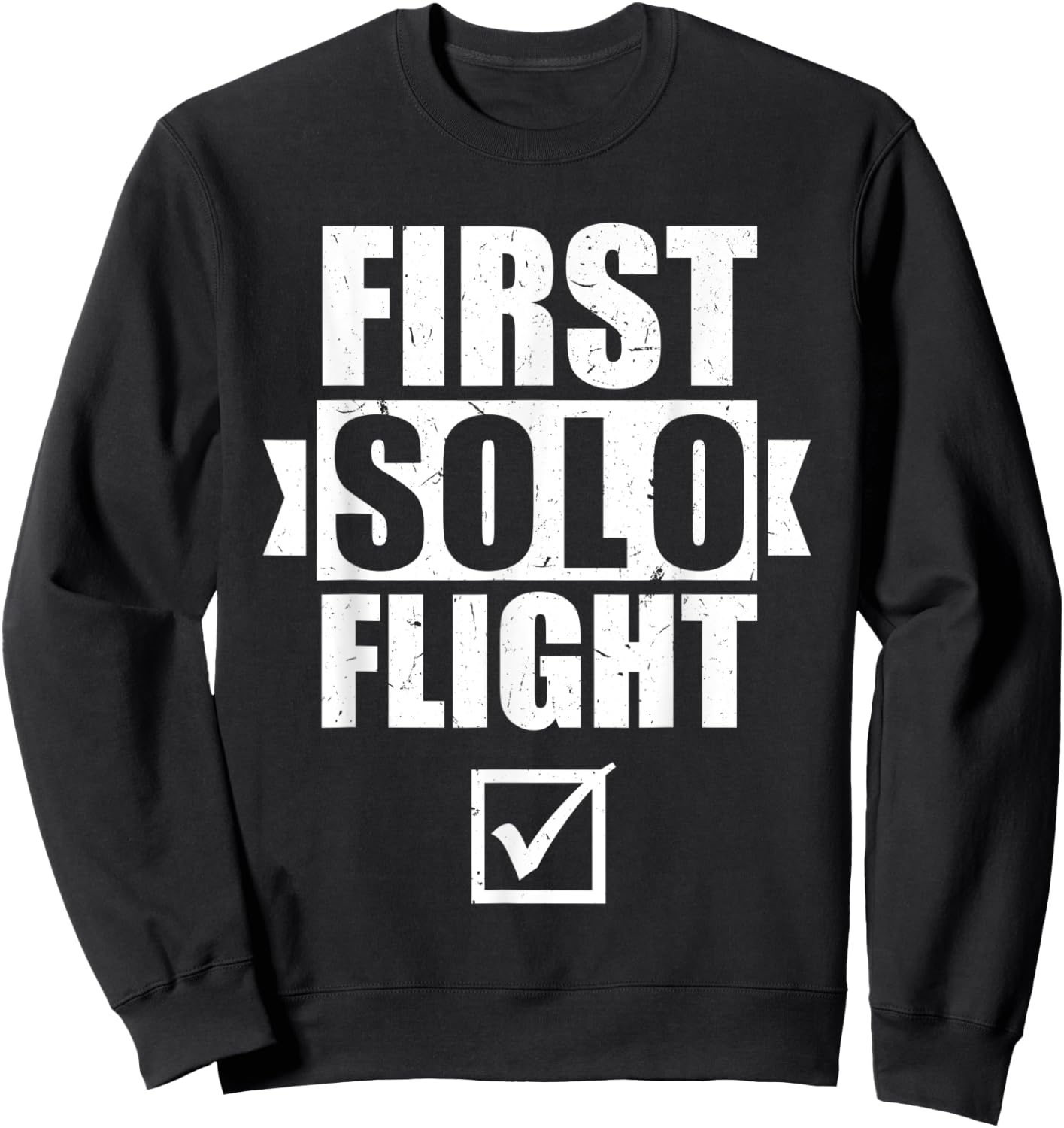 First Solo Flight Sweatshirt - Sweatshirt | Black