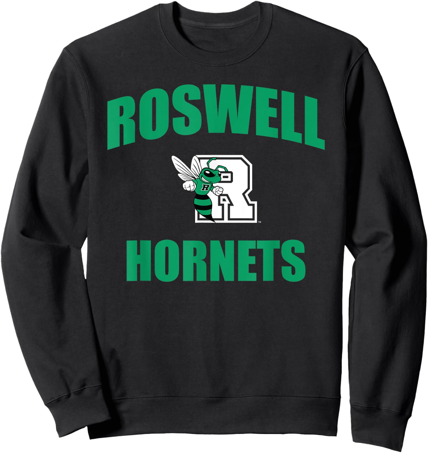 Roswell High School Hornets Sweatshirt - Sweatshirt | Black