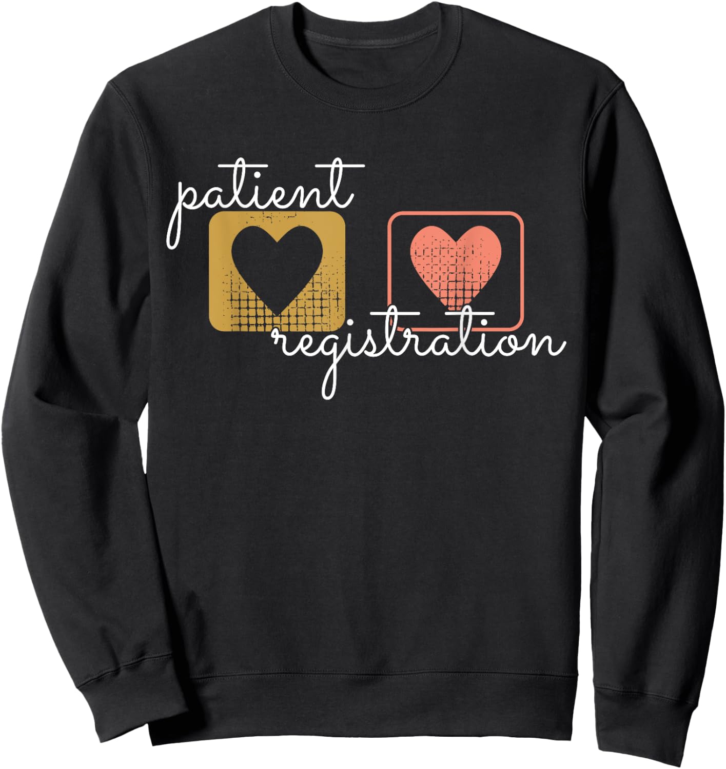 Patient Registration ER Registrar Emergency Department Nurse Sweatshirt - Sweatshirt | Black