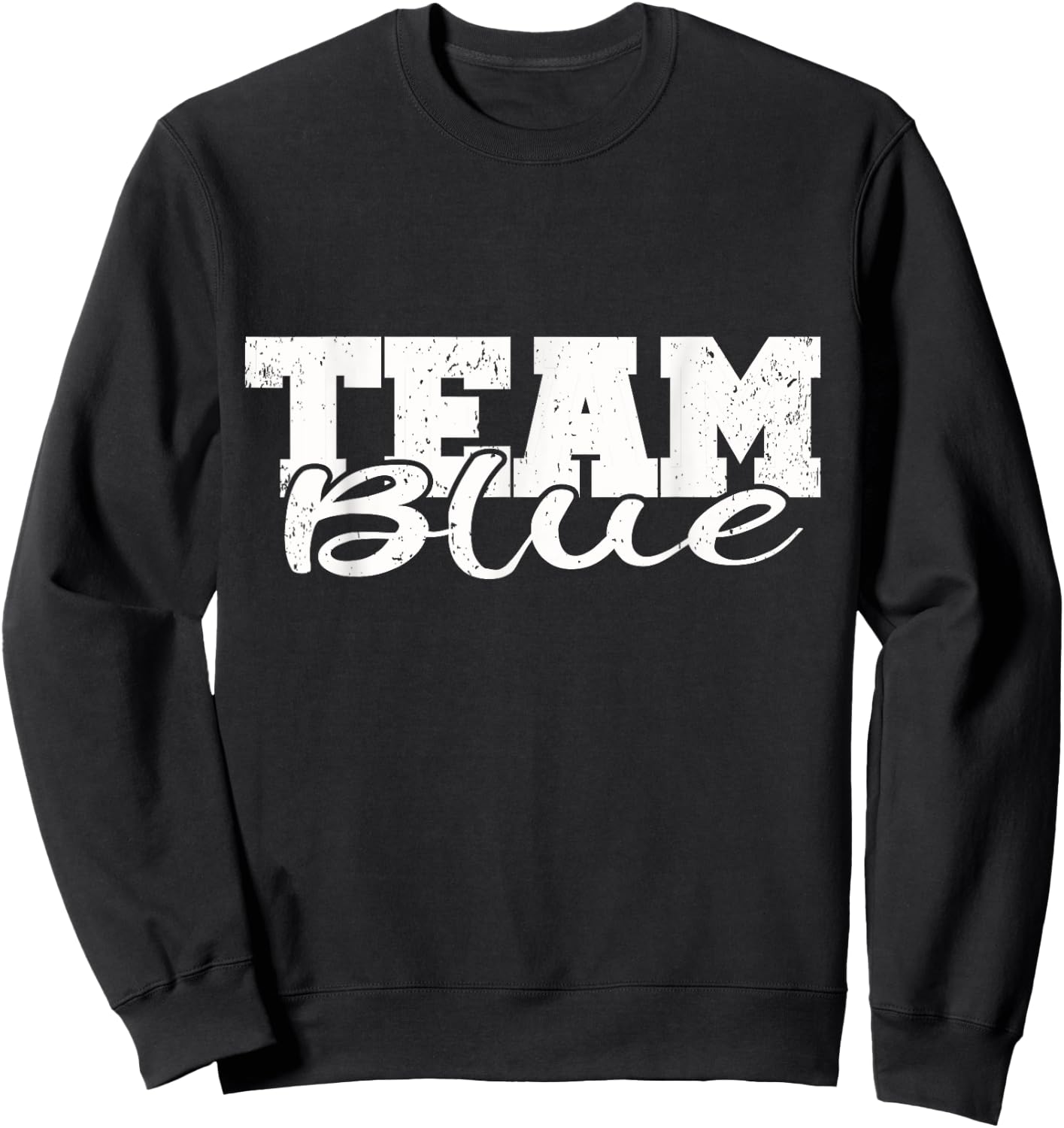 Sleepaway Summer Camp Color war Blue Team Spirit Kids Sweatshirt - Sweatshirt | Black