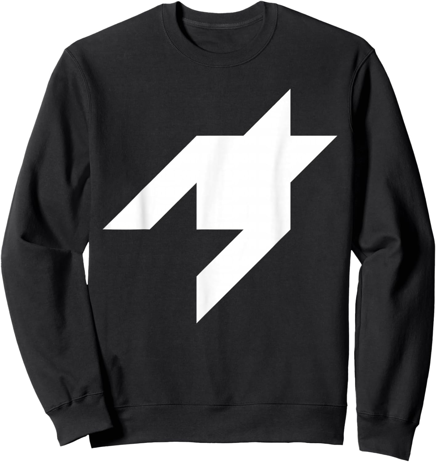 Enlarged Houndstooth Pattern Element Design Classic Sweatshirt - Sweatshirt | Black