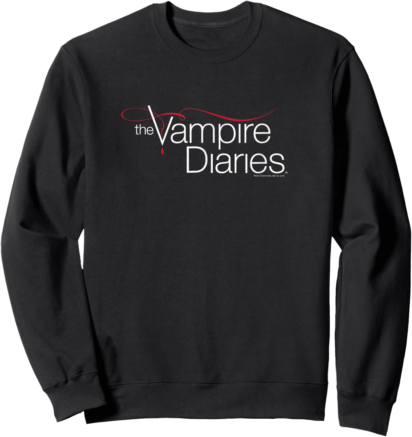 The Vampire Diaries Logo Sweatshirt - Sweatshirt | Black