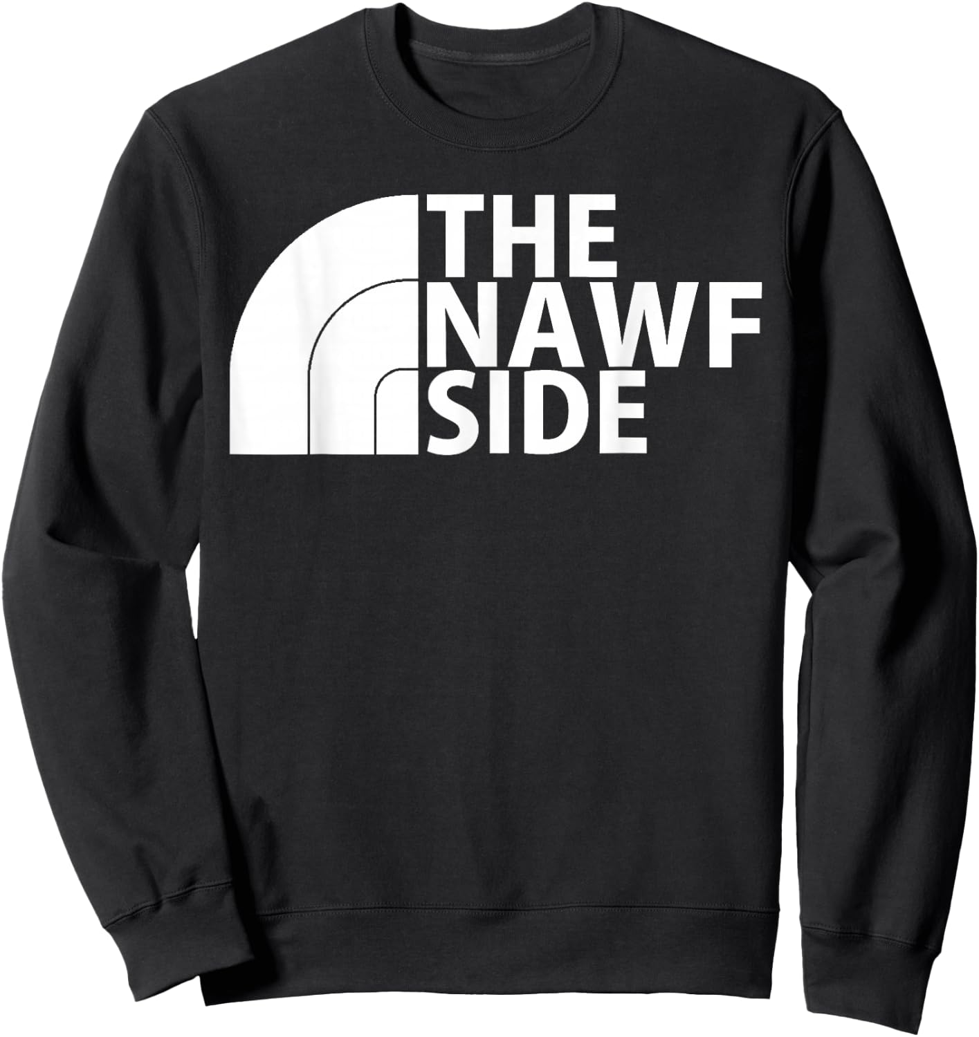 Reppin The nawf side Sweatshirt - Sweatshirt | Black