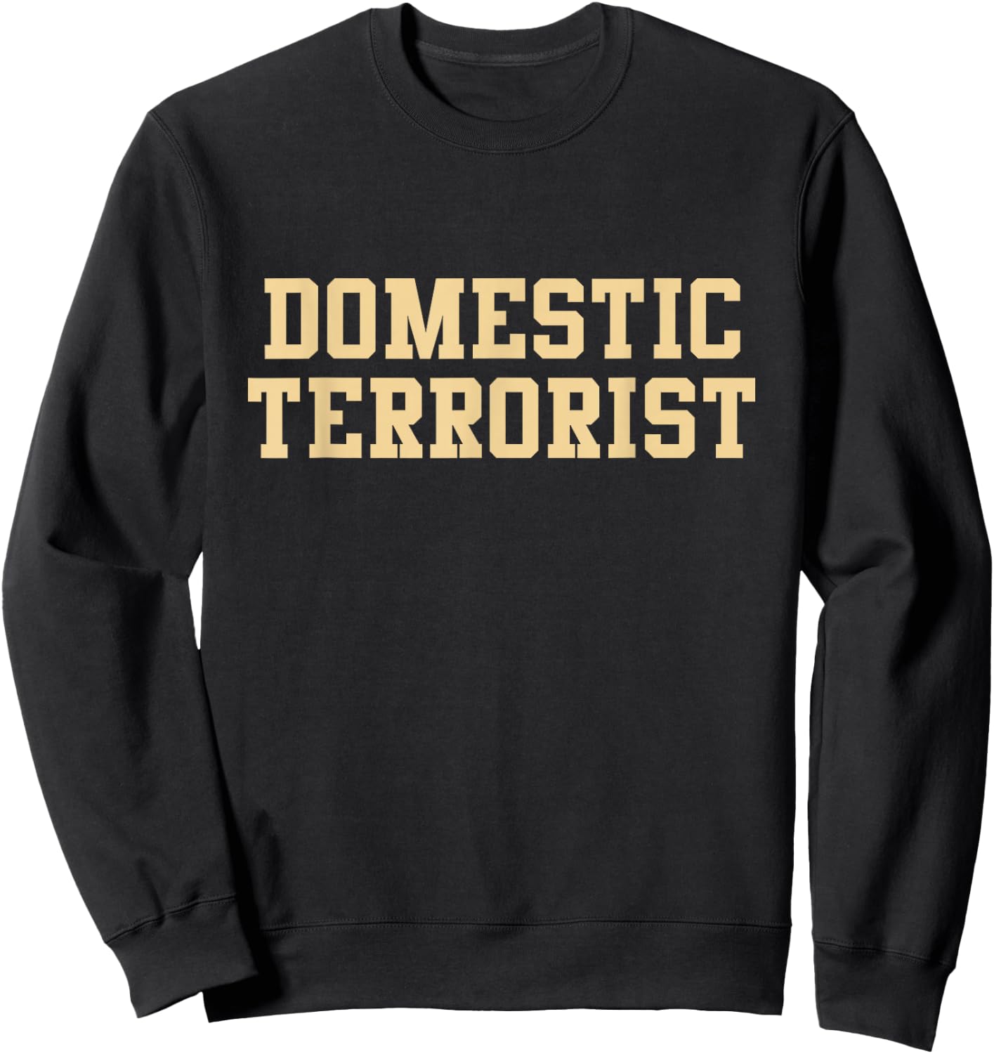 Domestic Terrorist Sweatshirt - Sweatshirt | Black