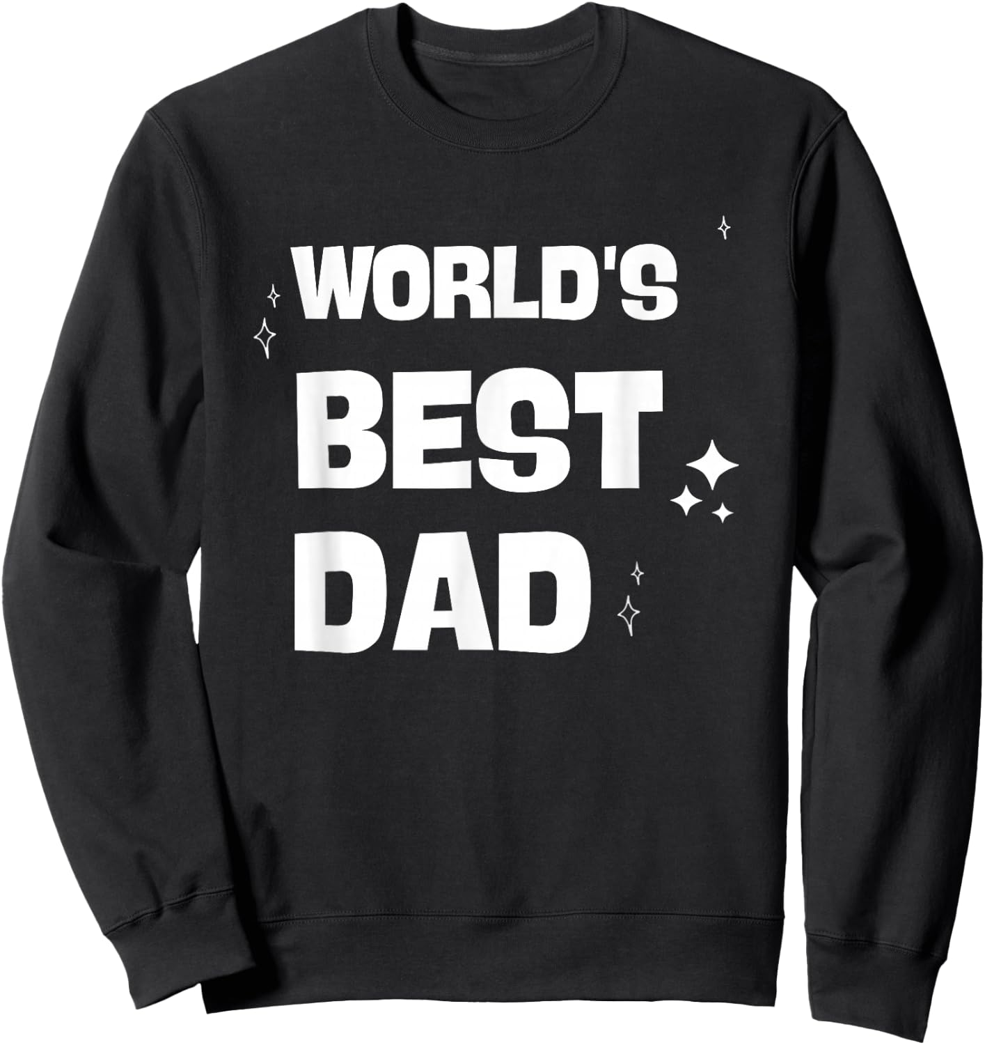 World's Best Dad Sweatshirt - Sweatshirt | Black