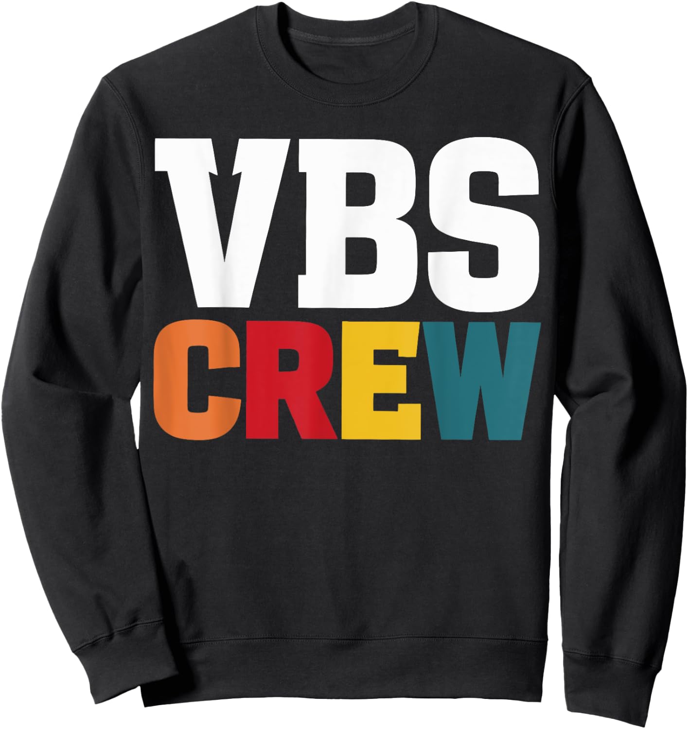 VBS Crew Faith-Based Gathering Sunday School Teacher Women Kids Sweatshirt - Sweatshirt | Black