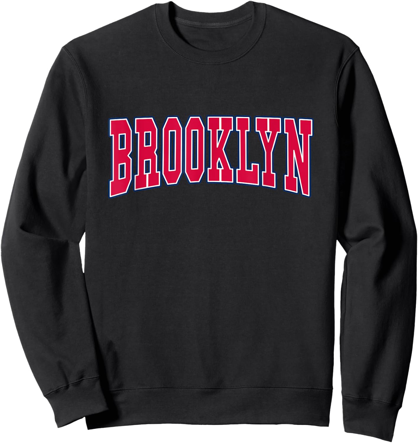 BROOKLYN - Throwback Design - Classic Sweatshirt - Sweatshirt | Black