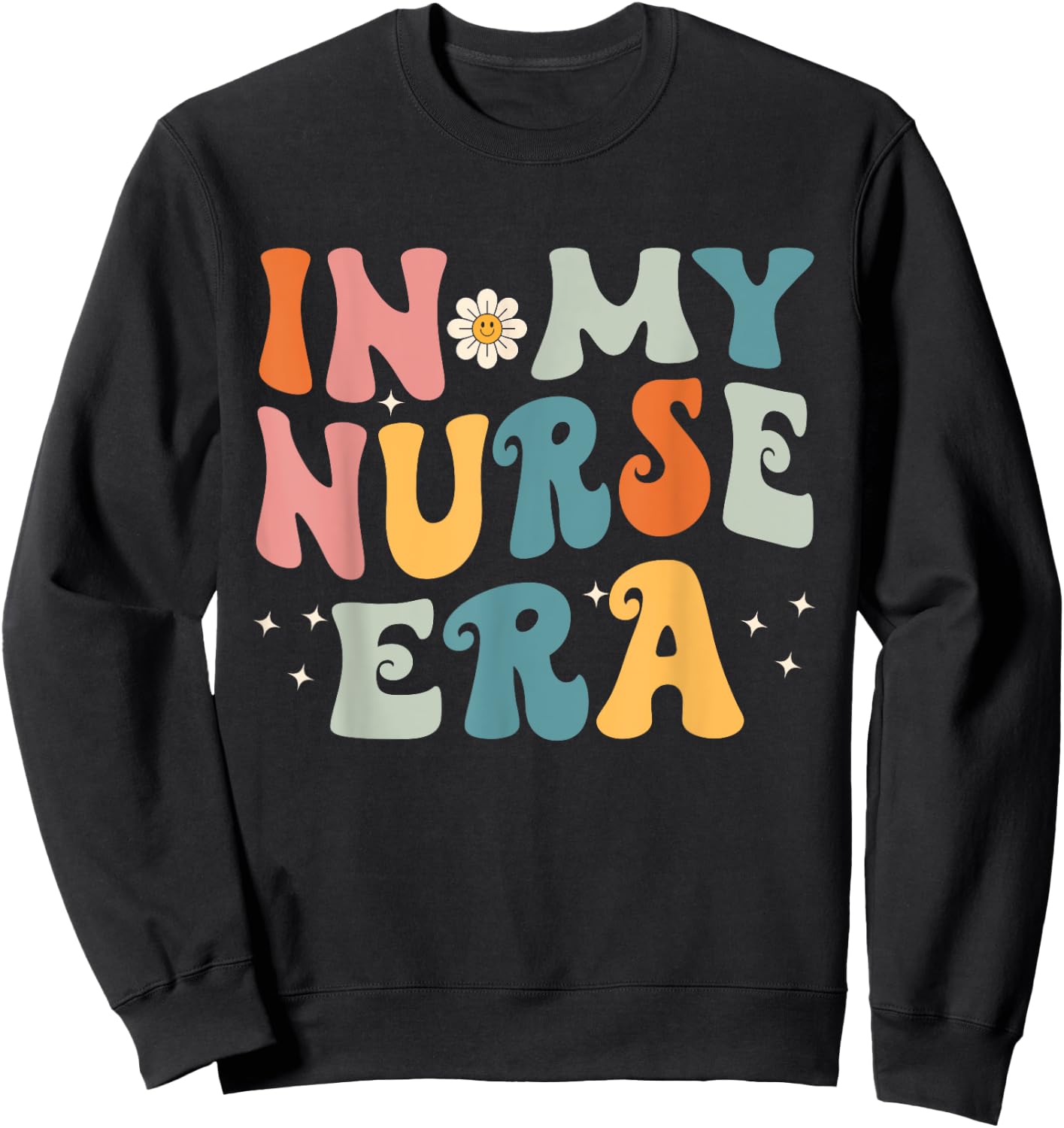In My Nurse Era Sweatshirt - Sweatshirt | Black