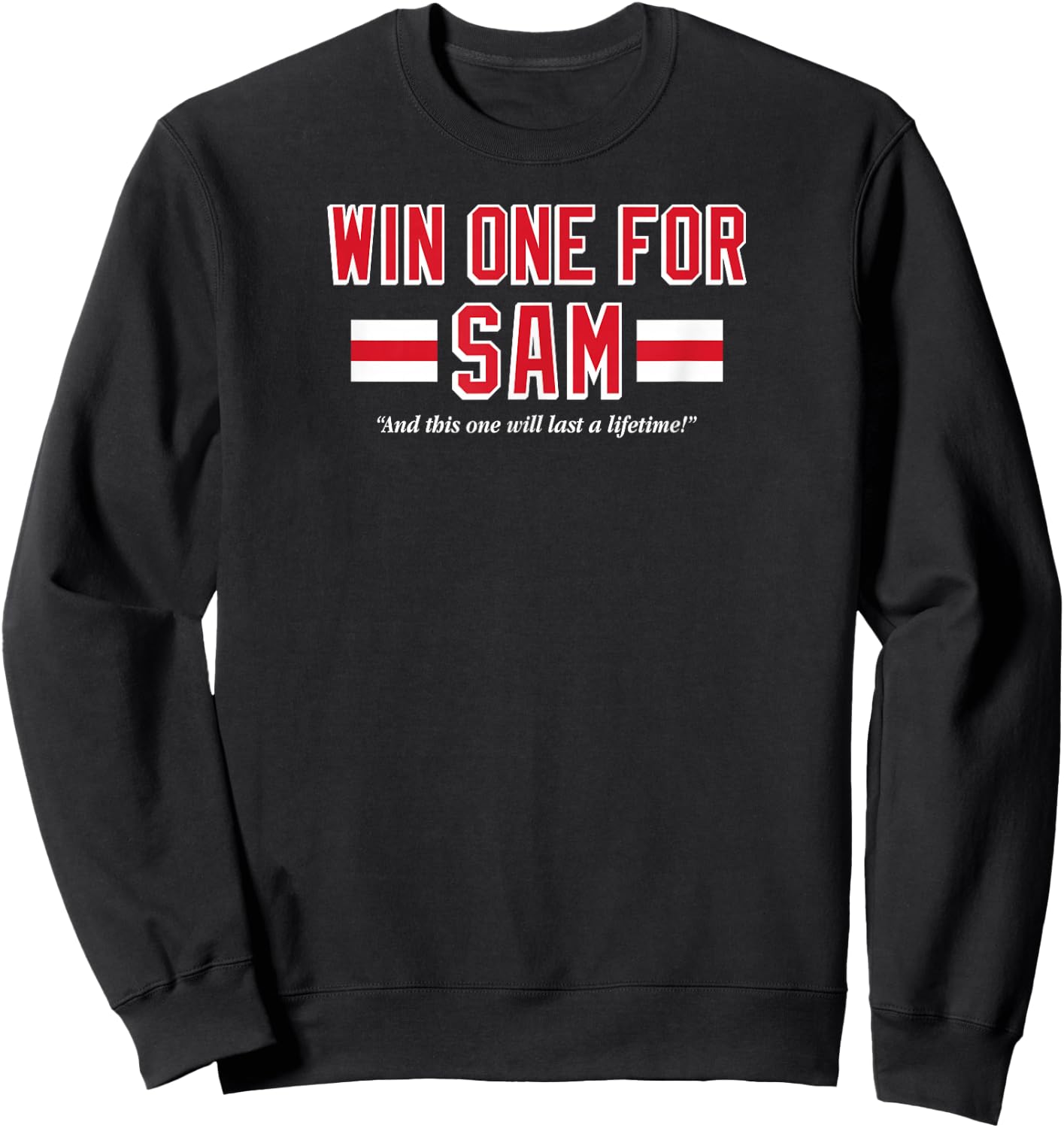 Win One For Sam - New York Hockey Sweatshirt - Sweatshirt | Black