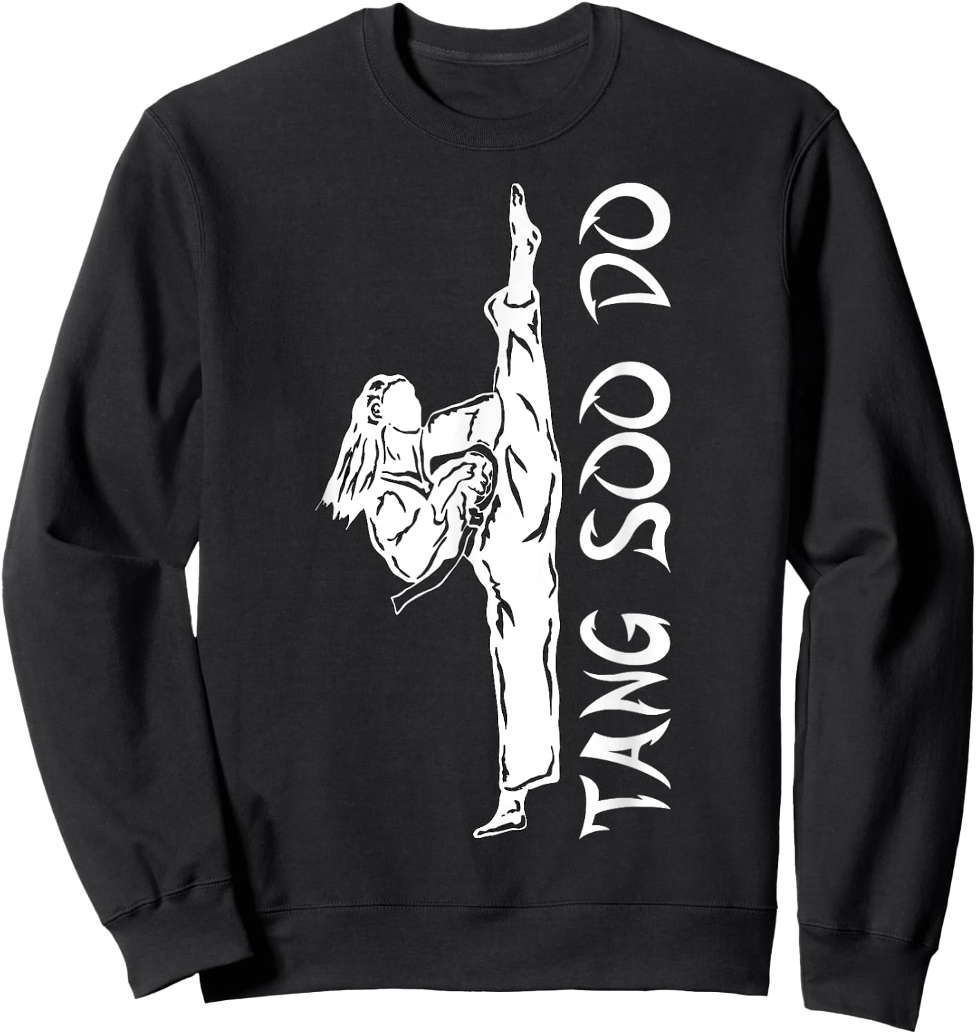 Tang Soo Do Korean Martial Arts Sweatshirt - Sweatshirt | Black