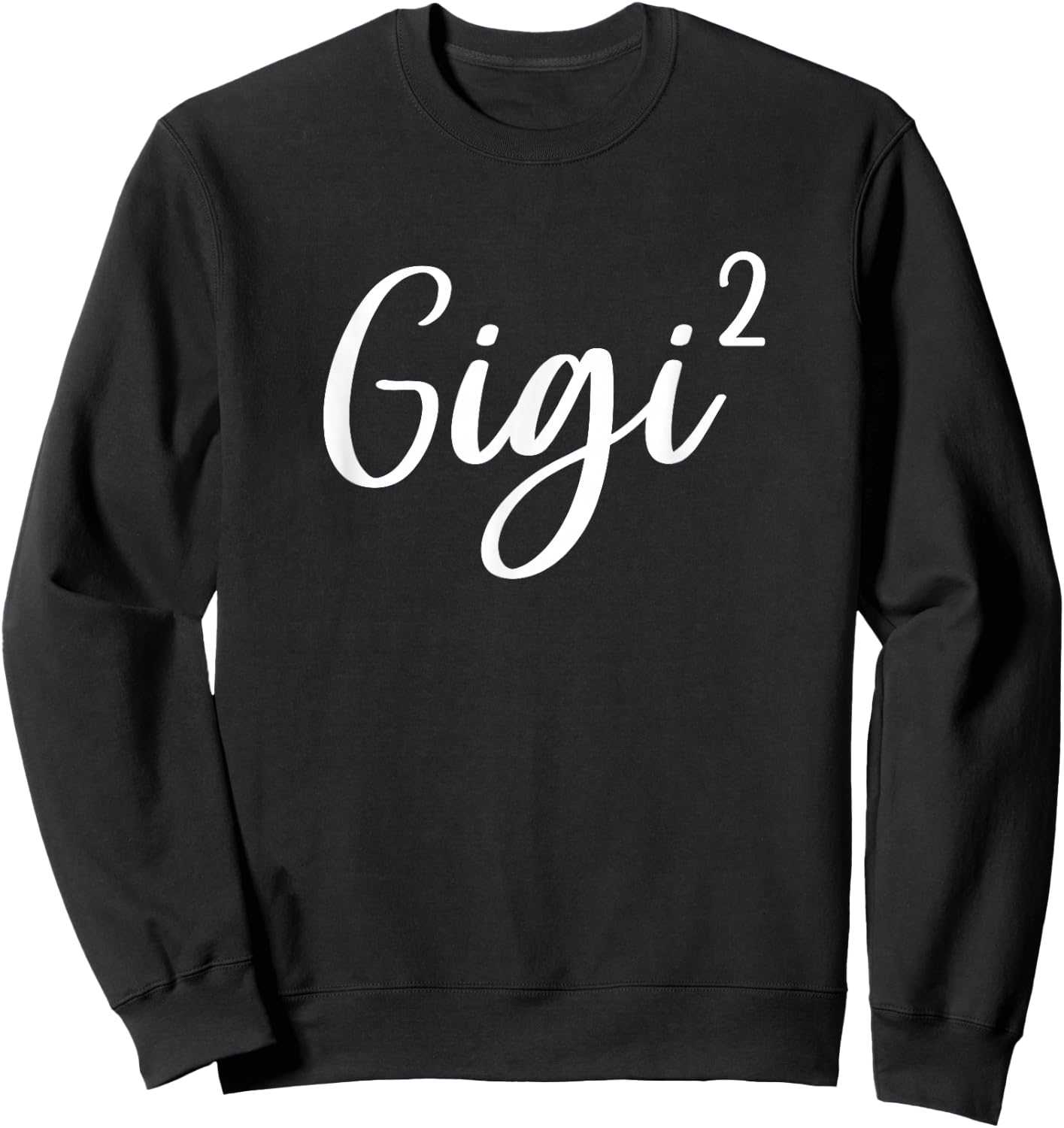 Gigi of 2 Grandma of Two Twins Cute Sweatshirt - Sweatshirt | Black