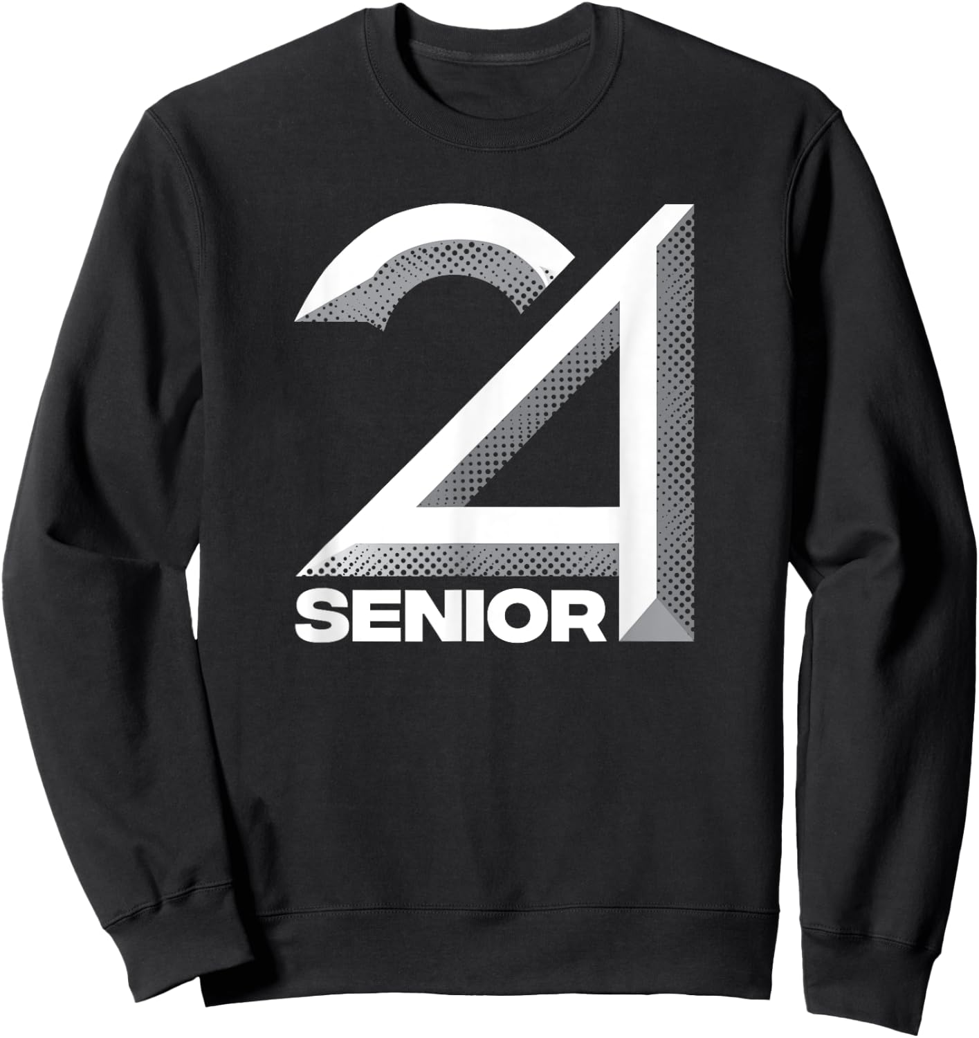 Senior Class Of 2024 Shirt Graduation High School College Sweatshirt - Sweatshirt | Black
