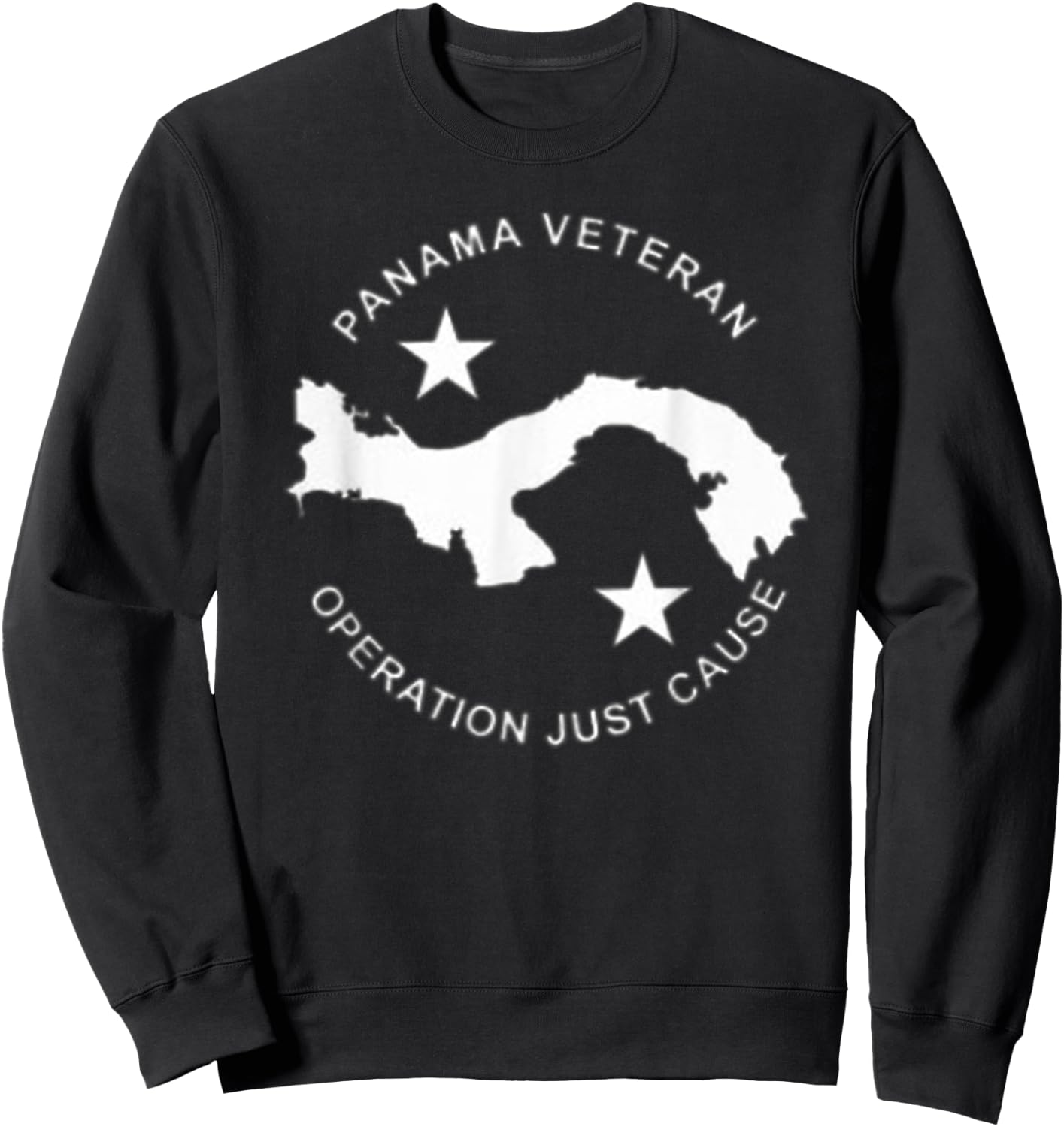 Panama Veteran (Operation Just Cause) Sweatshirt - Sweatshirt | Black